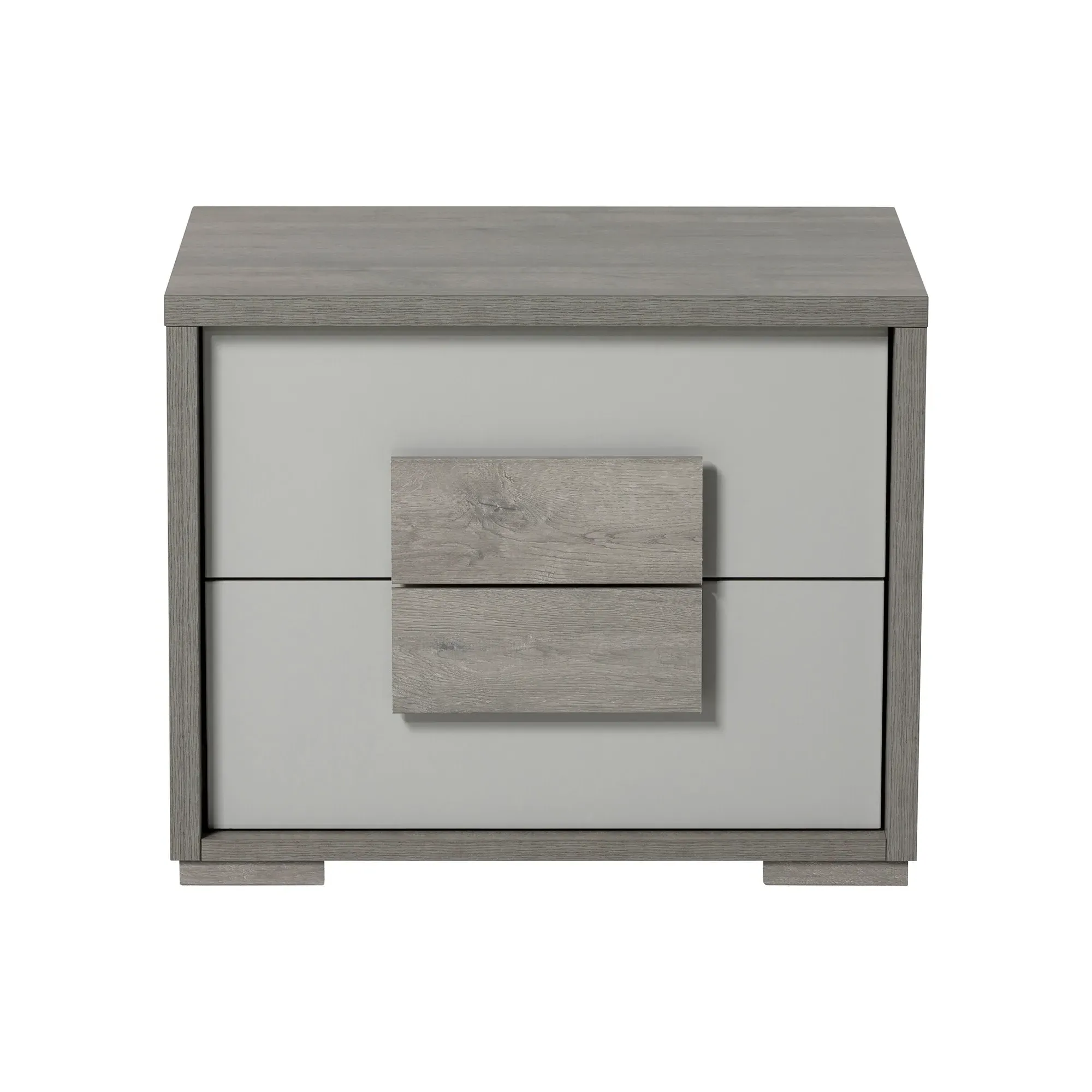Rania Nightstand - Grey, Oak