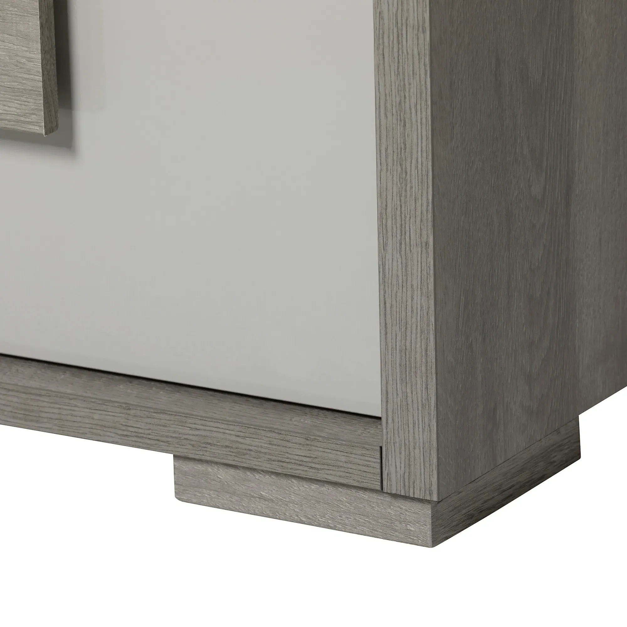 Rania Nightstand - Grey, Oak
