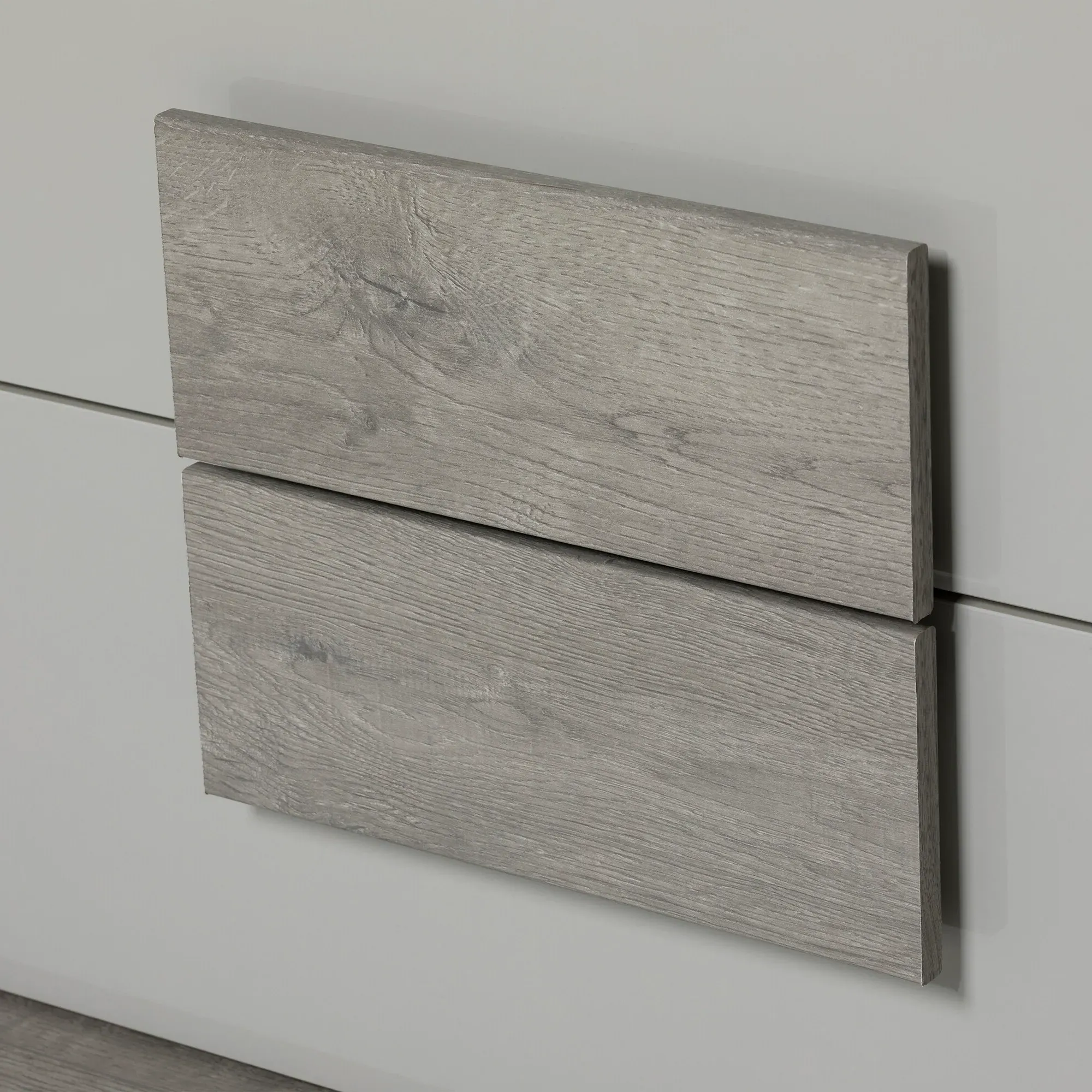 Rania Nightstand - Grey, Oak