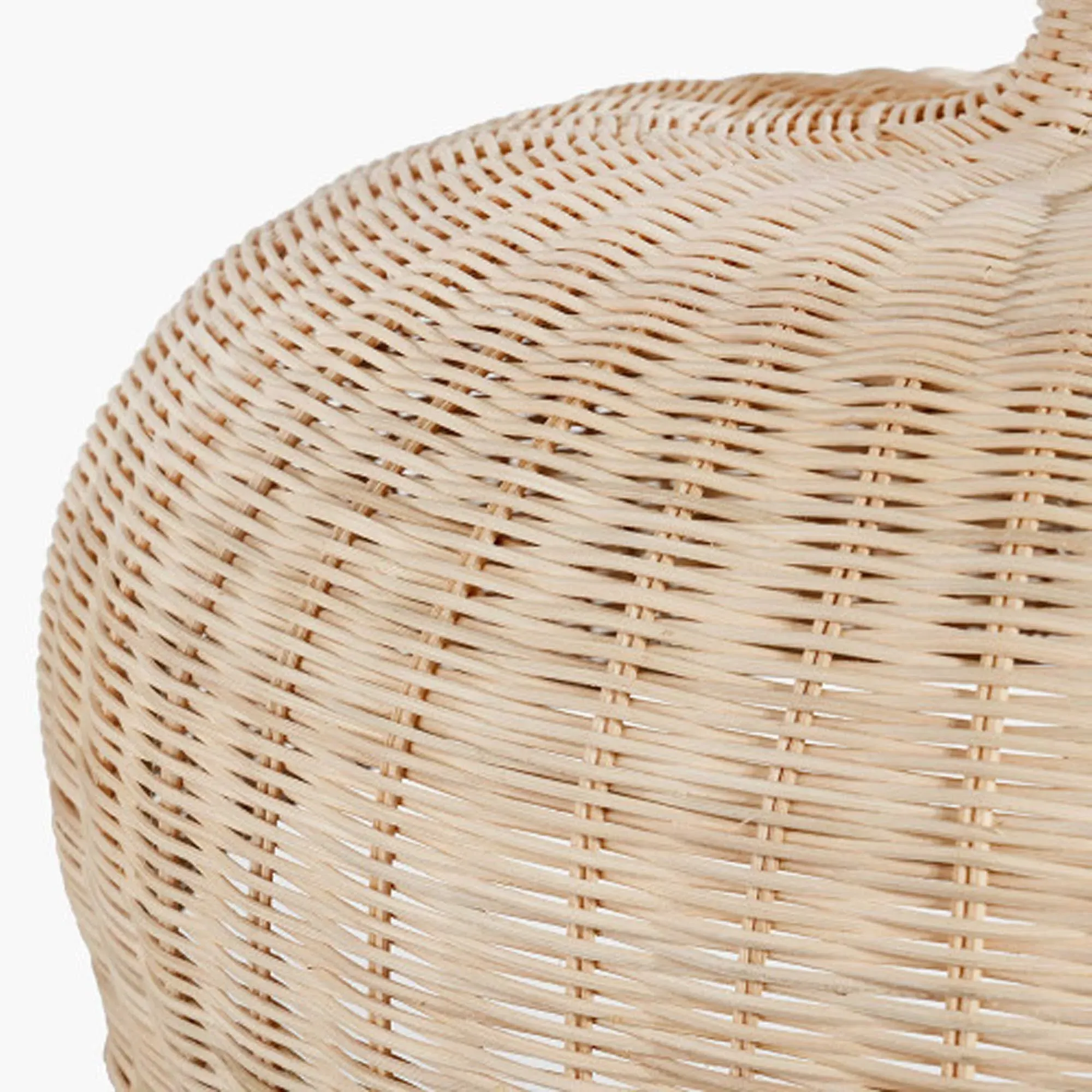 Rattan Dome Pendant Light - Neutral