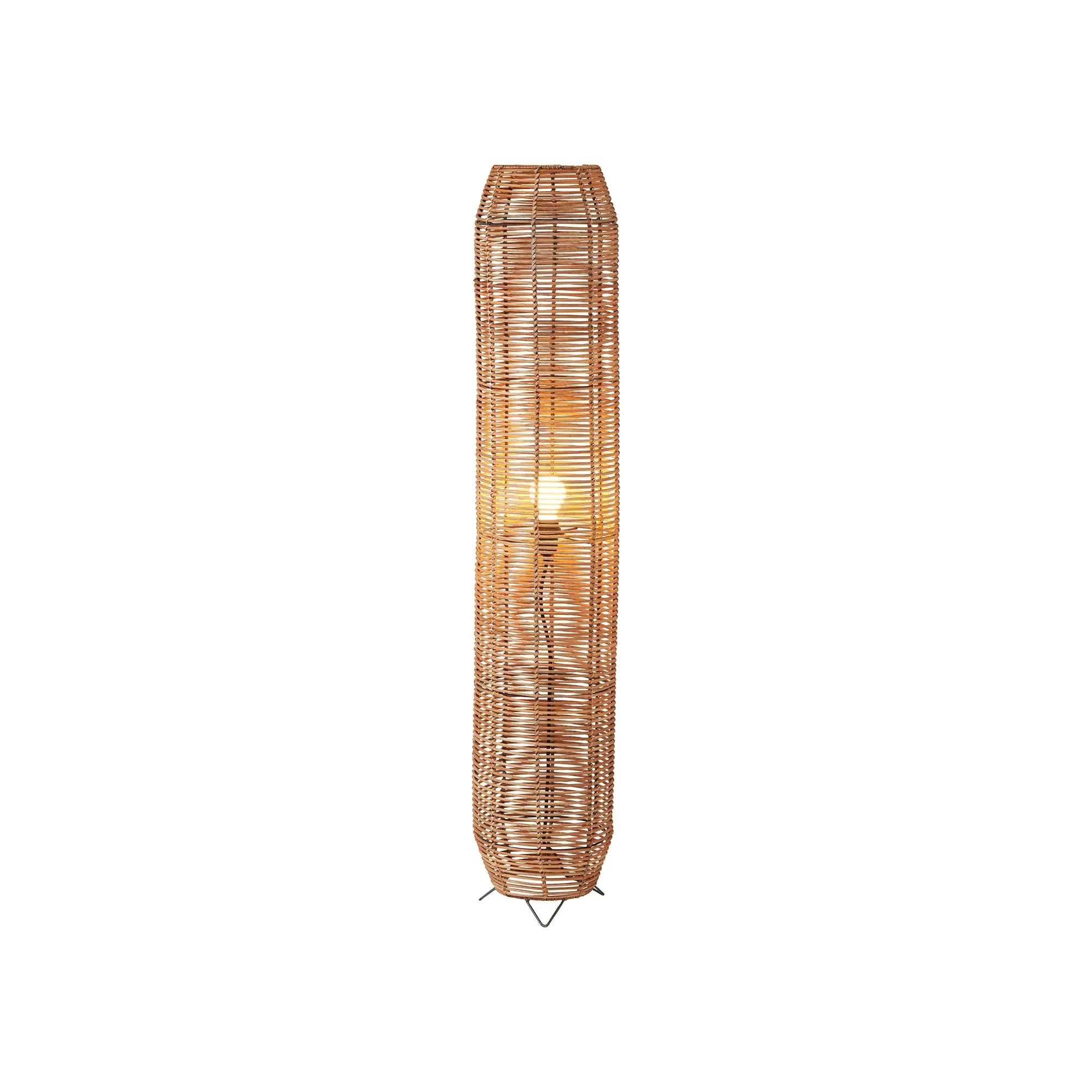 Rattan Floor Lamp - Neutral