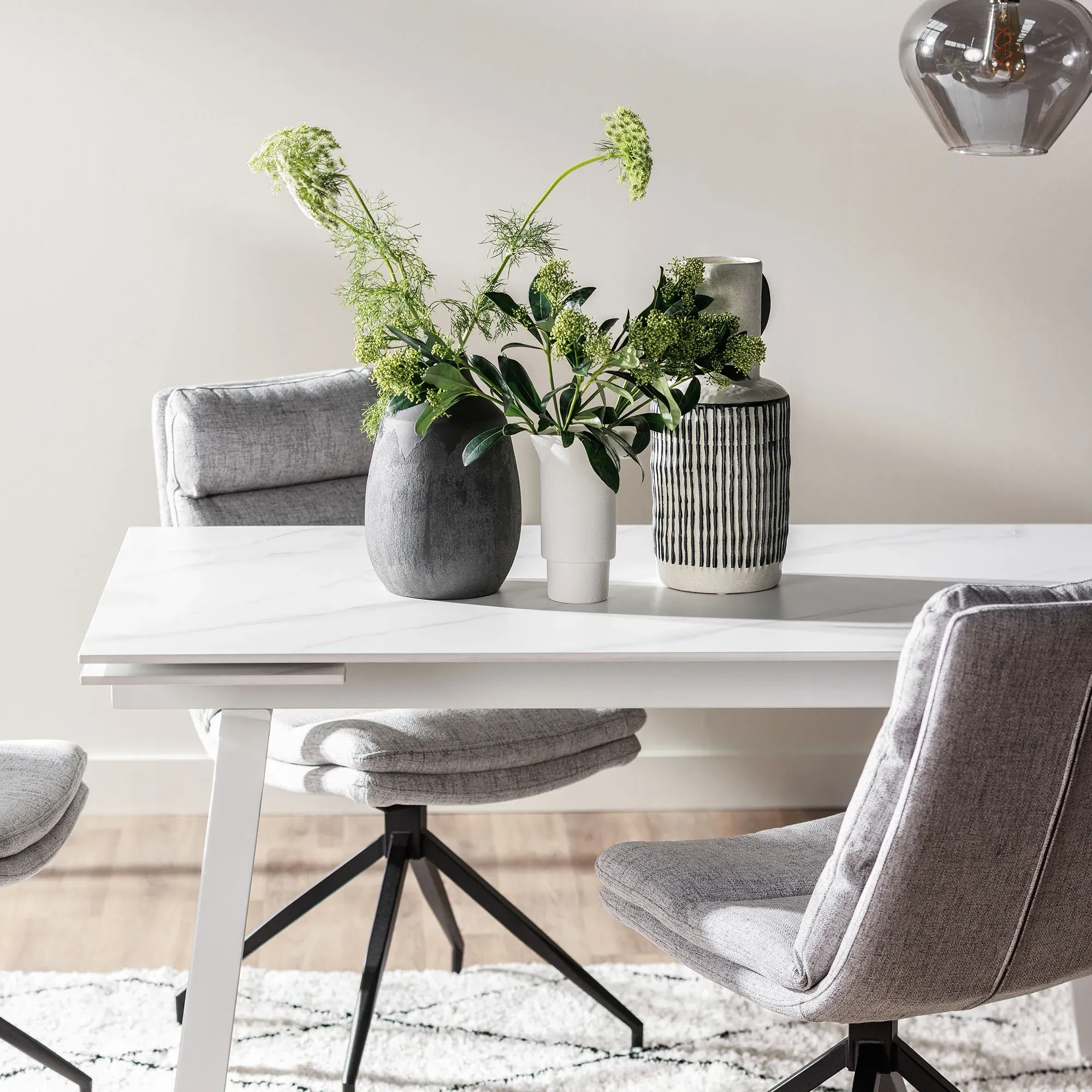 Rehki Vase - Neutral, Ceramic