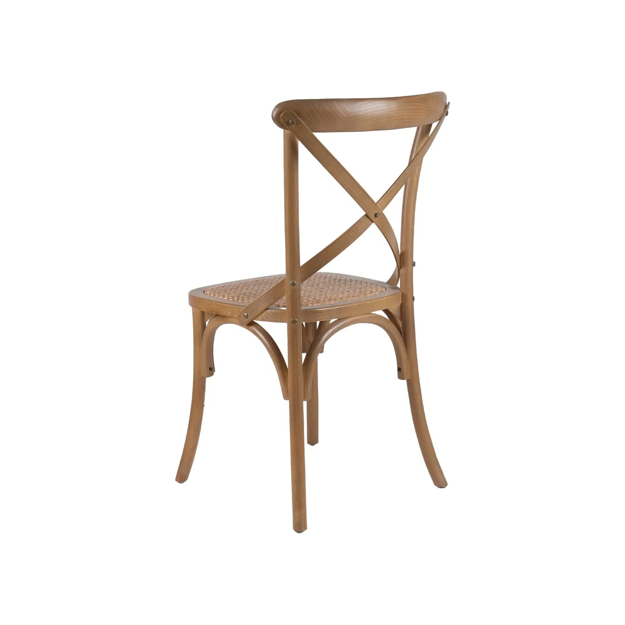 Reims Dining Chair - Brown, Rattan