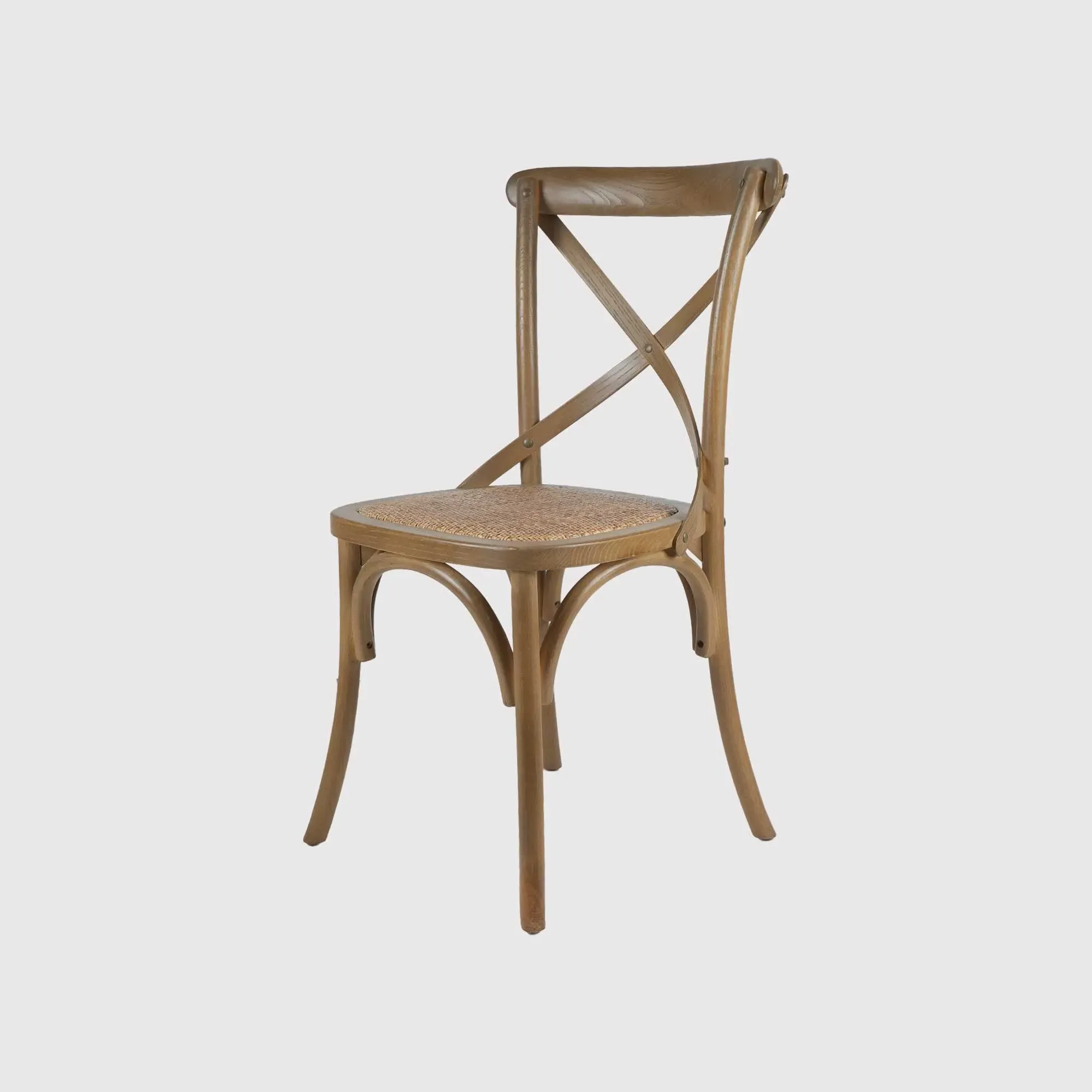 Reims Dining Chair - Brown, Rattan image