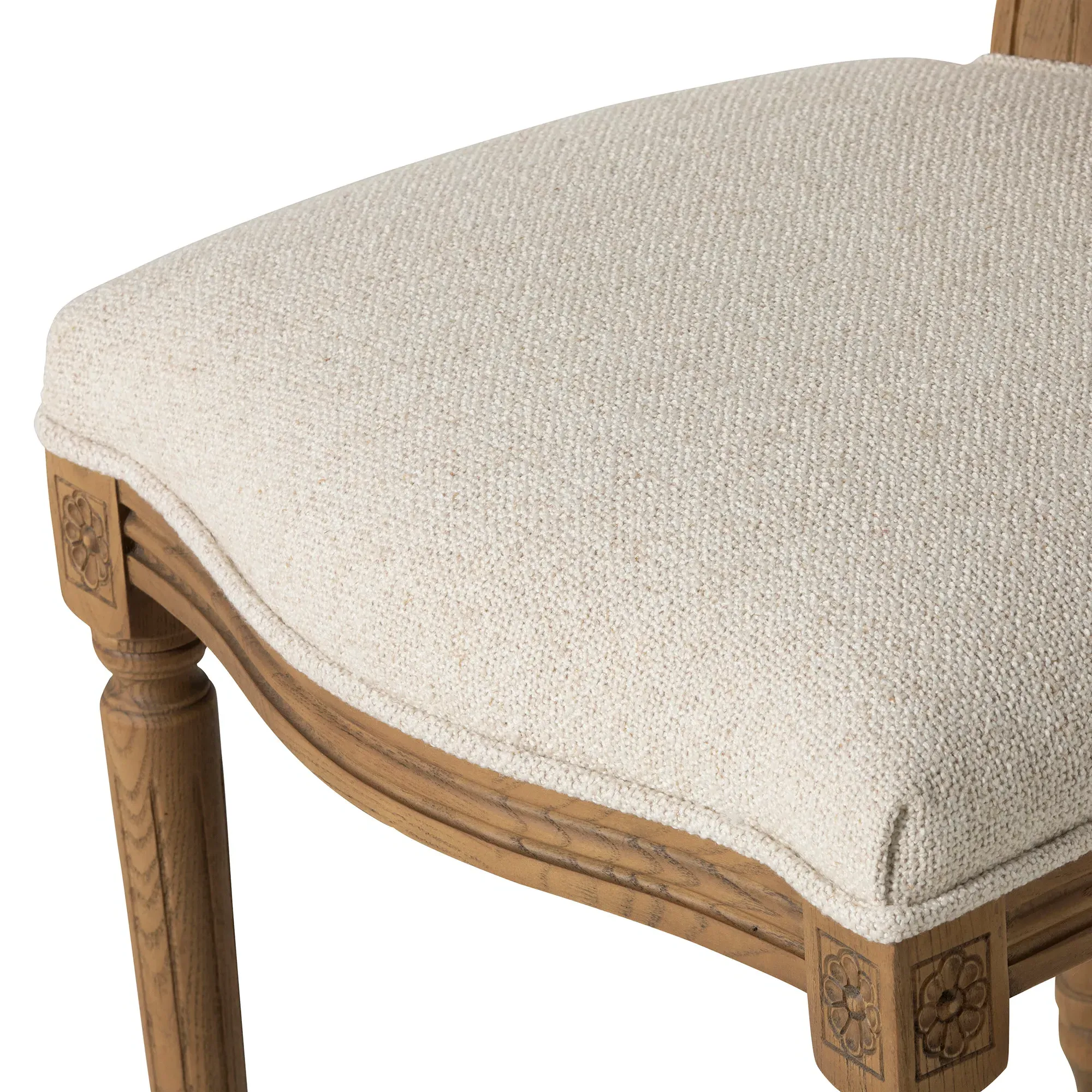 Reina Dining Chair - Grey, Rattan