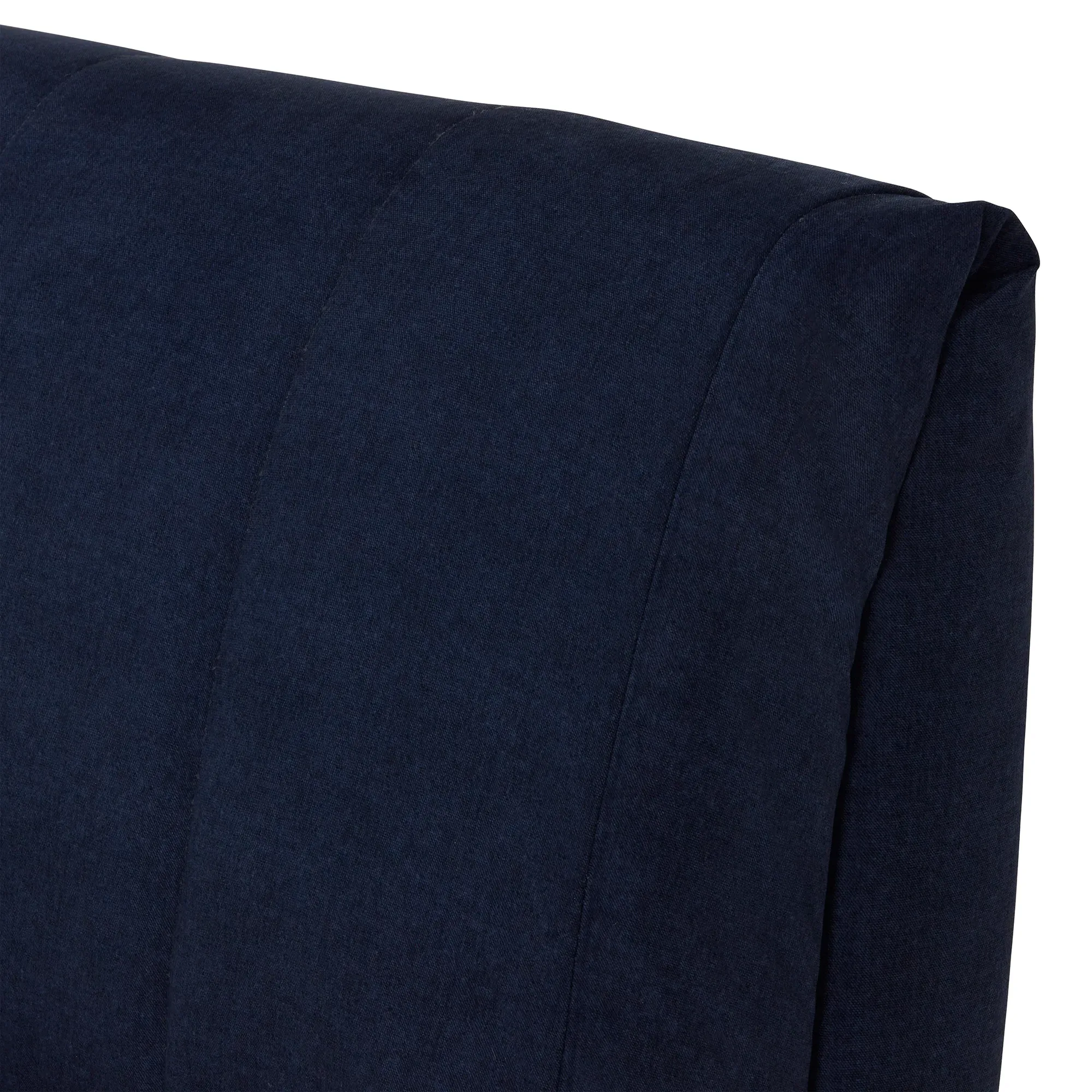 Reuben 120cm Sofa Bed - Blue, Fabric