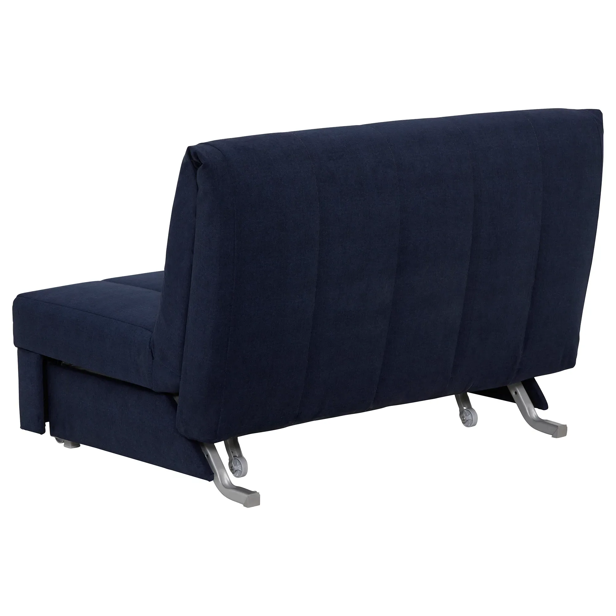Reuben 120cm Sofa Bed - Blue, Fabric