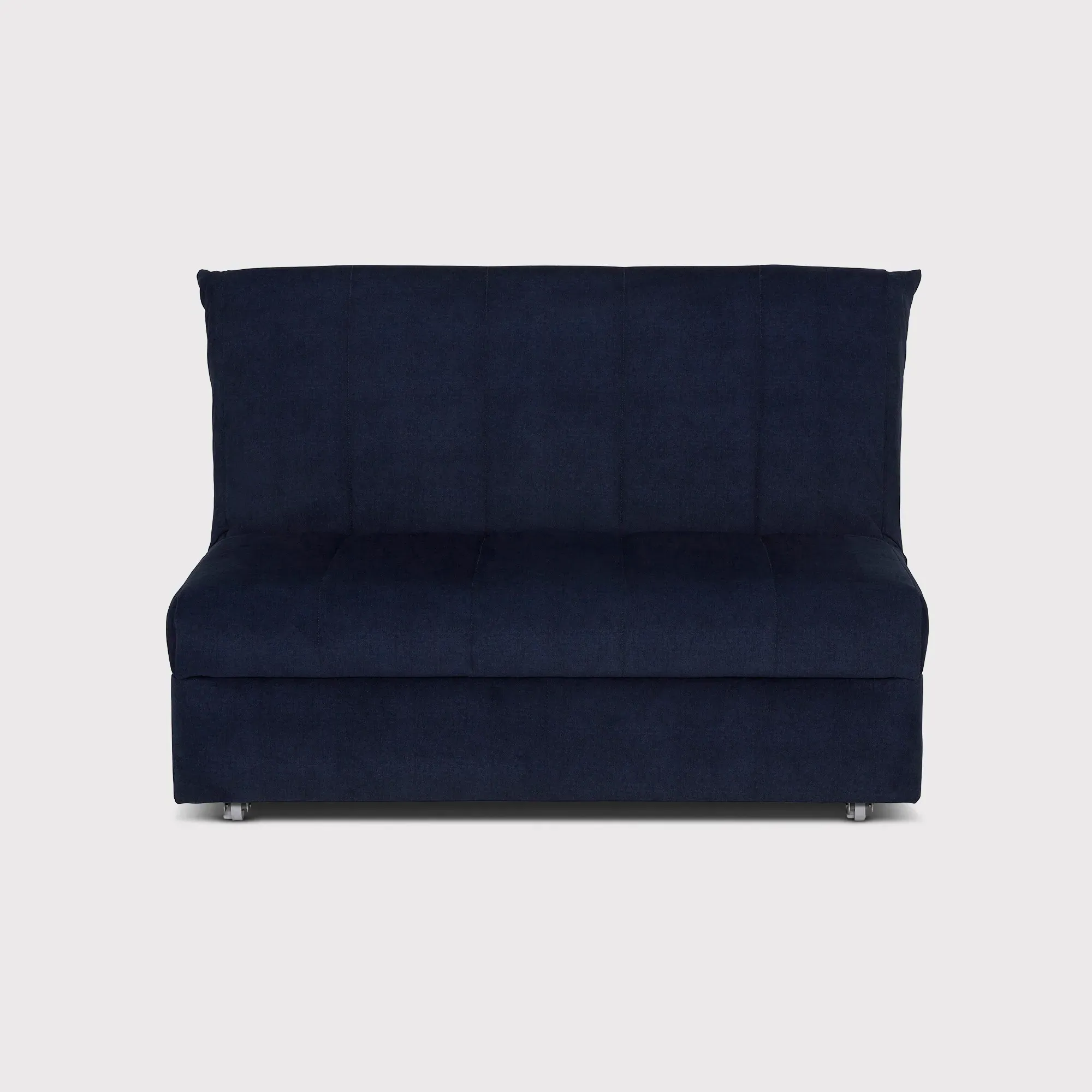 Reuben 120cm Sofa Bed - Blue, Fabric