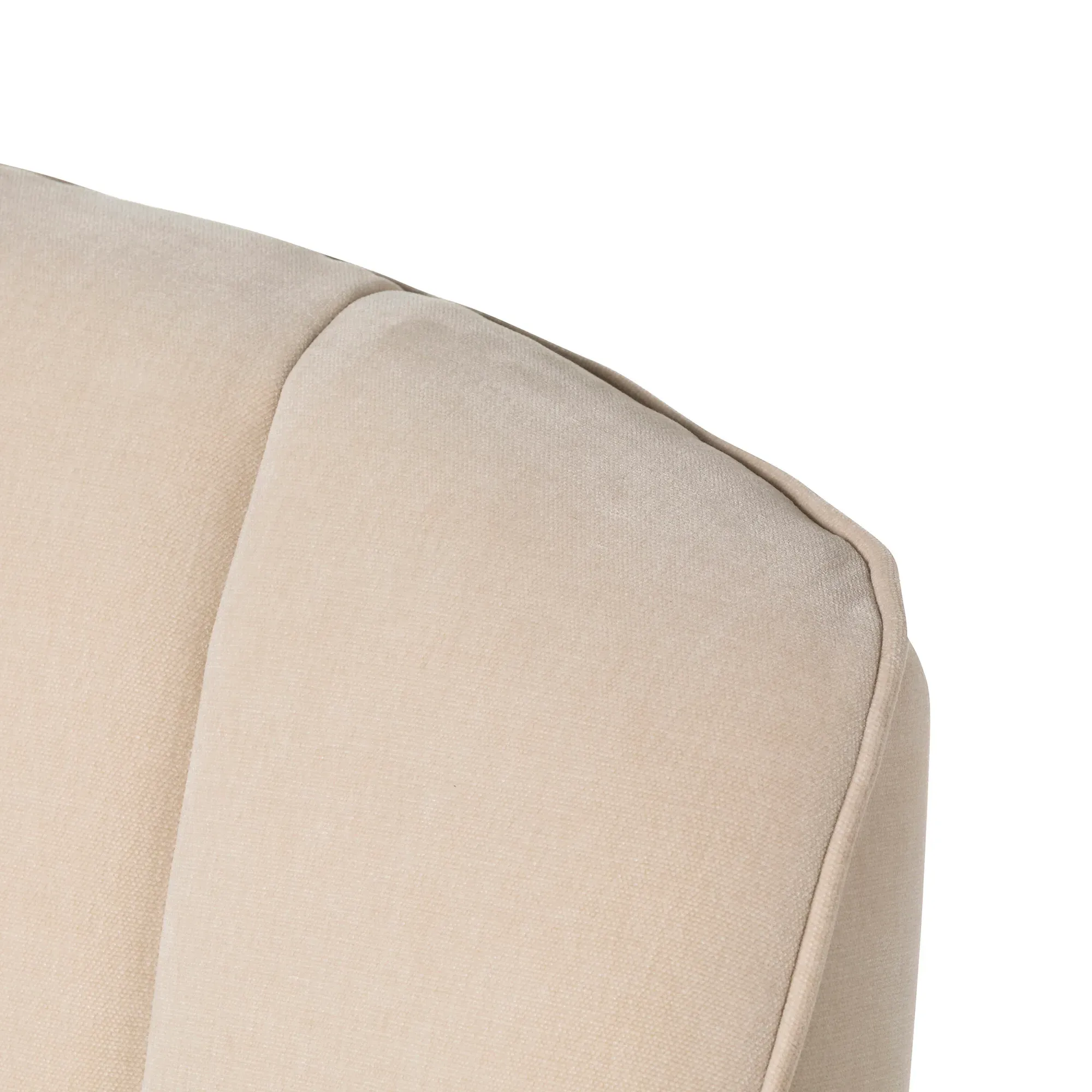 Reyes King Size Bed Frame - Grey, Fabric