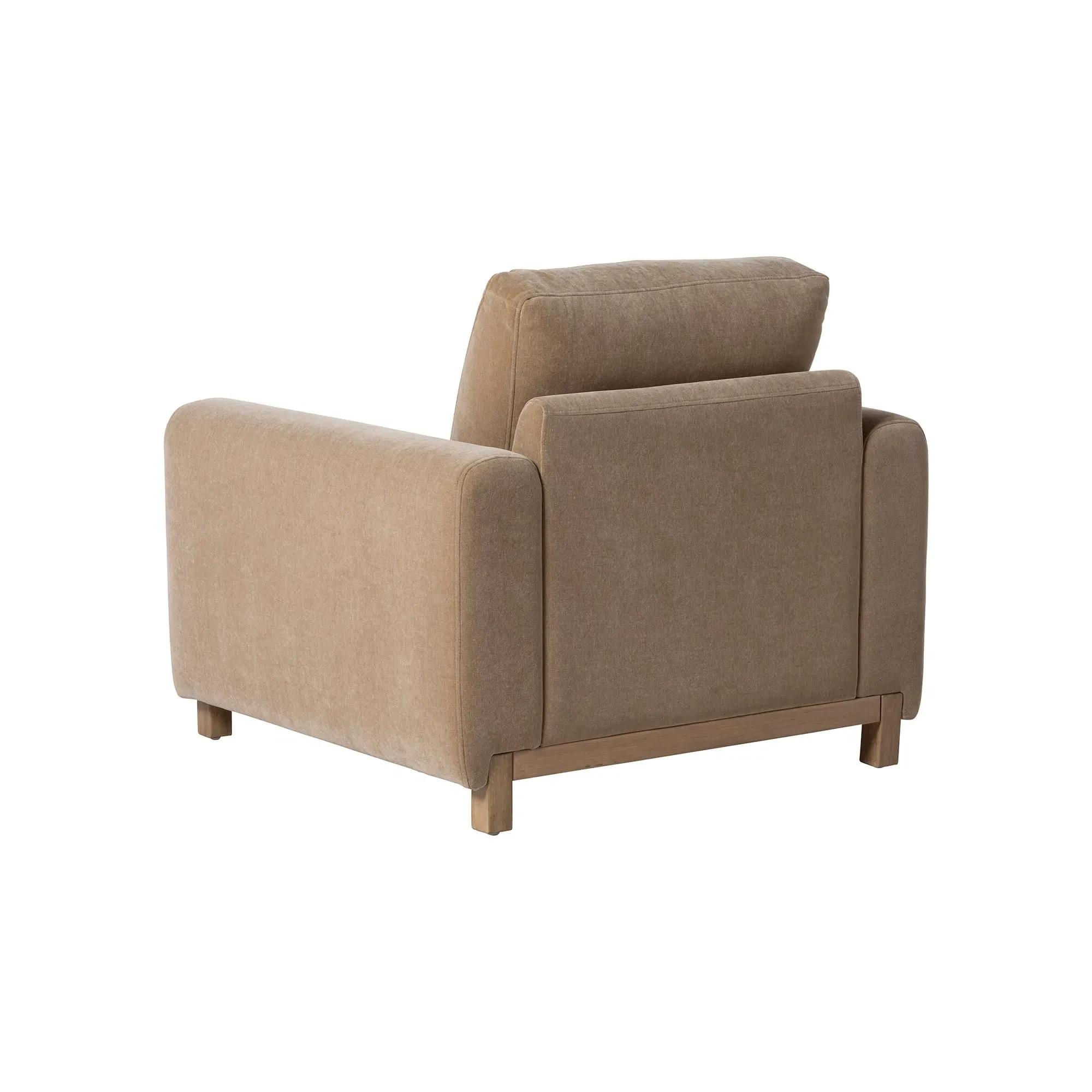 Reynard Armchair - Neutral, Eucalyptus Wood