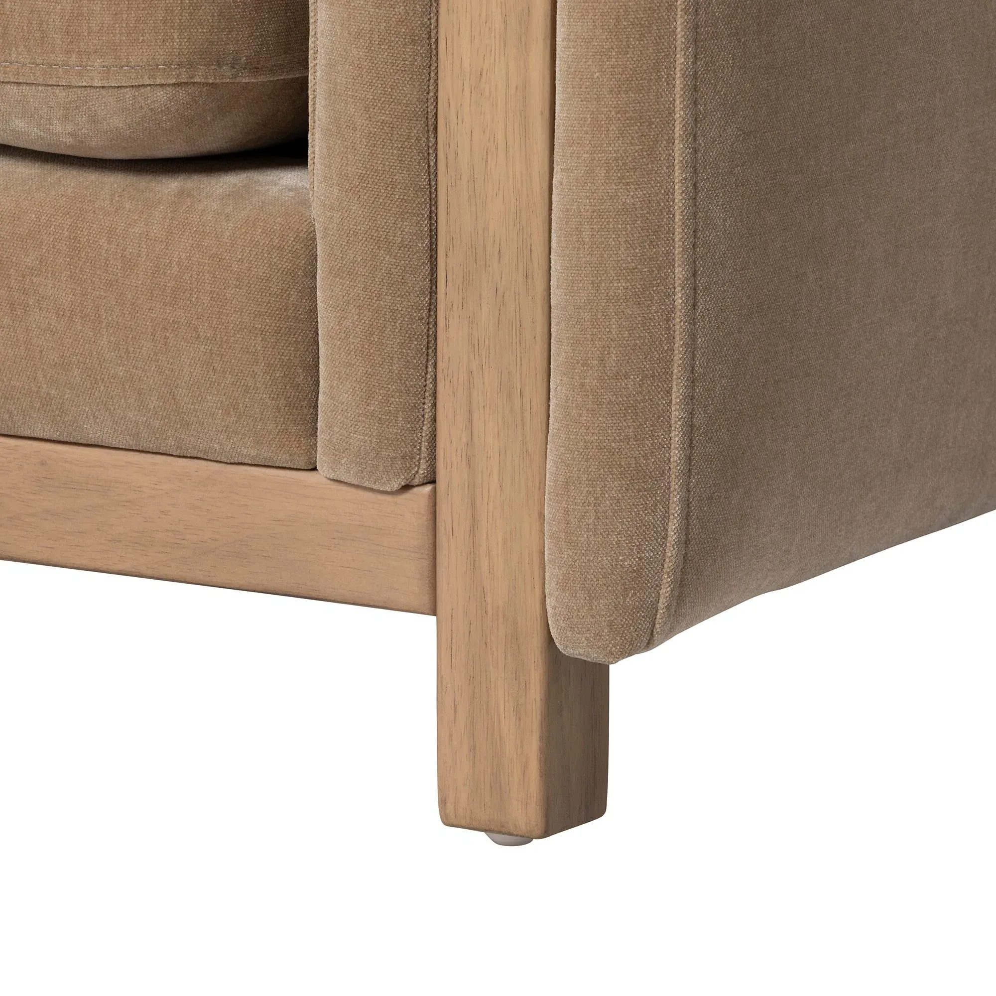 Reynard Armchair - Neutral, Eucalyptus Wood