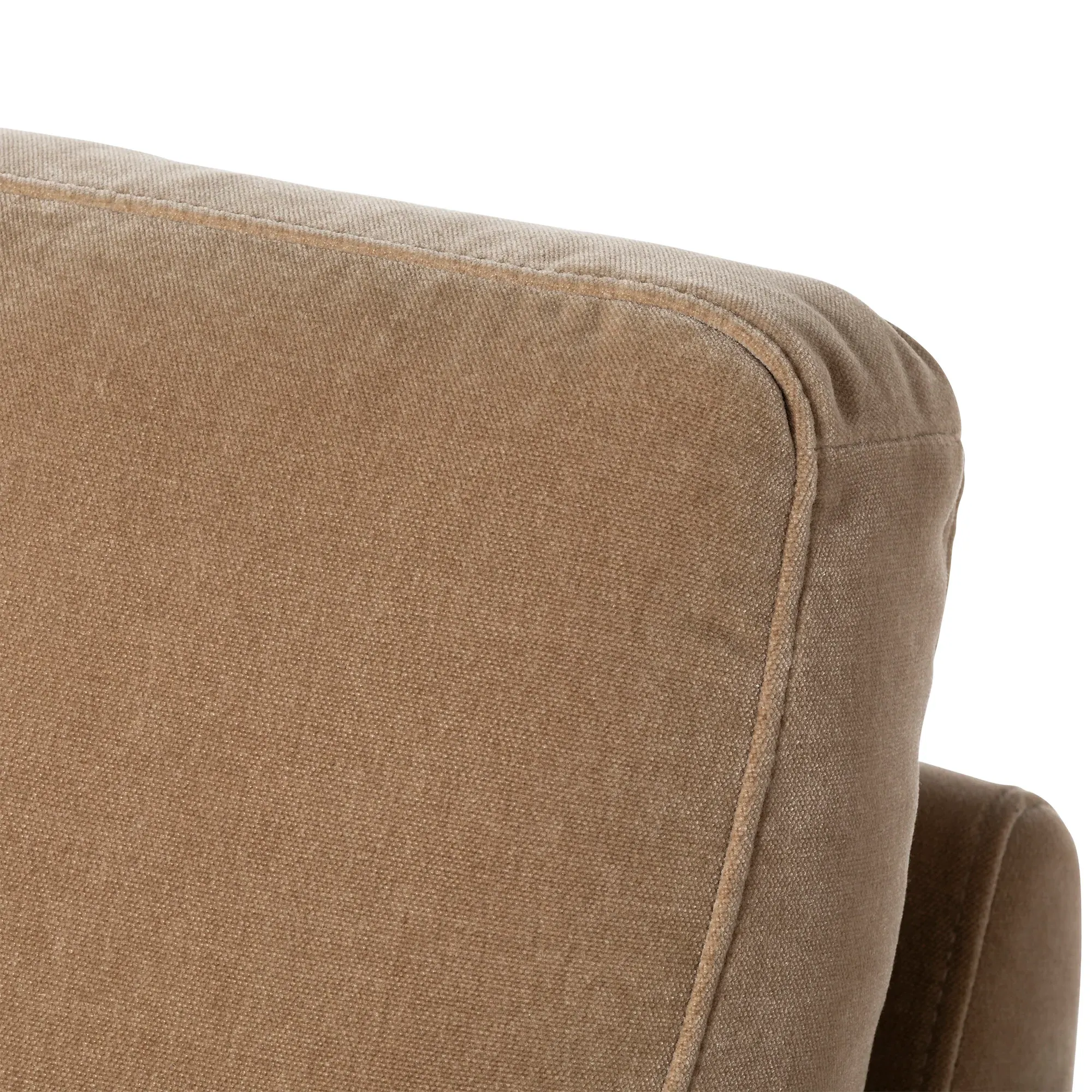 Reynard Loveseat Sofa - Neutral, Eucalyptus Wood