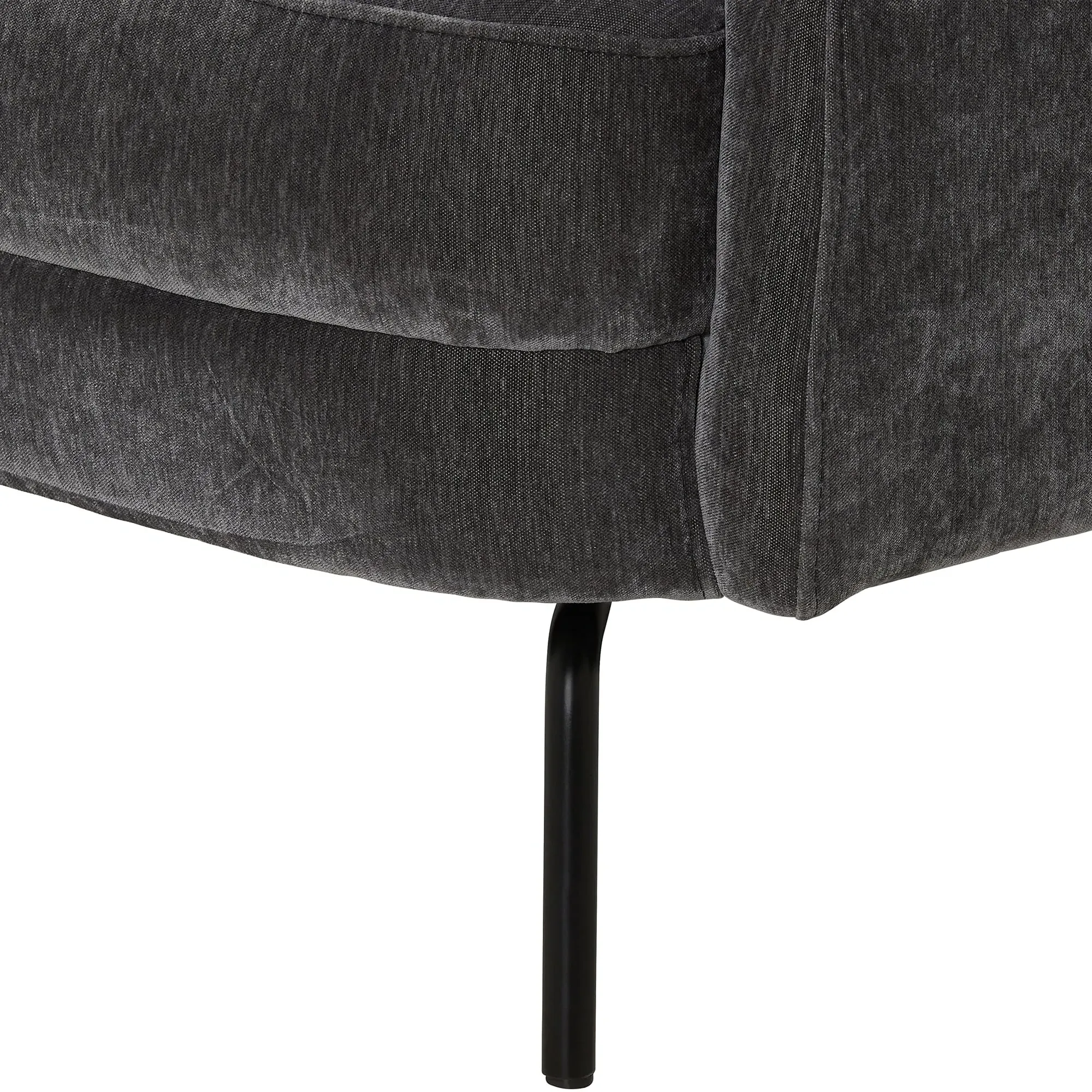 Ribera Armchair - Grey, Fabric
