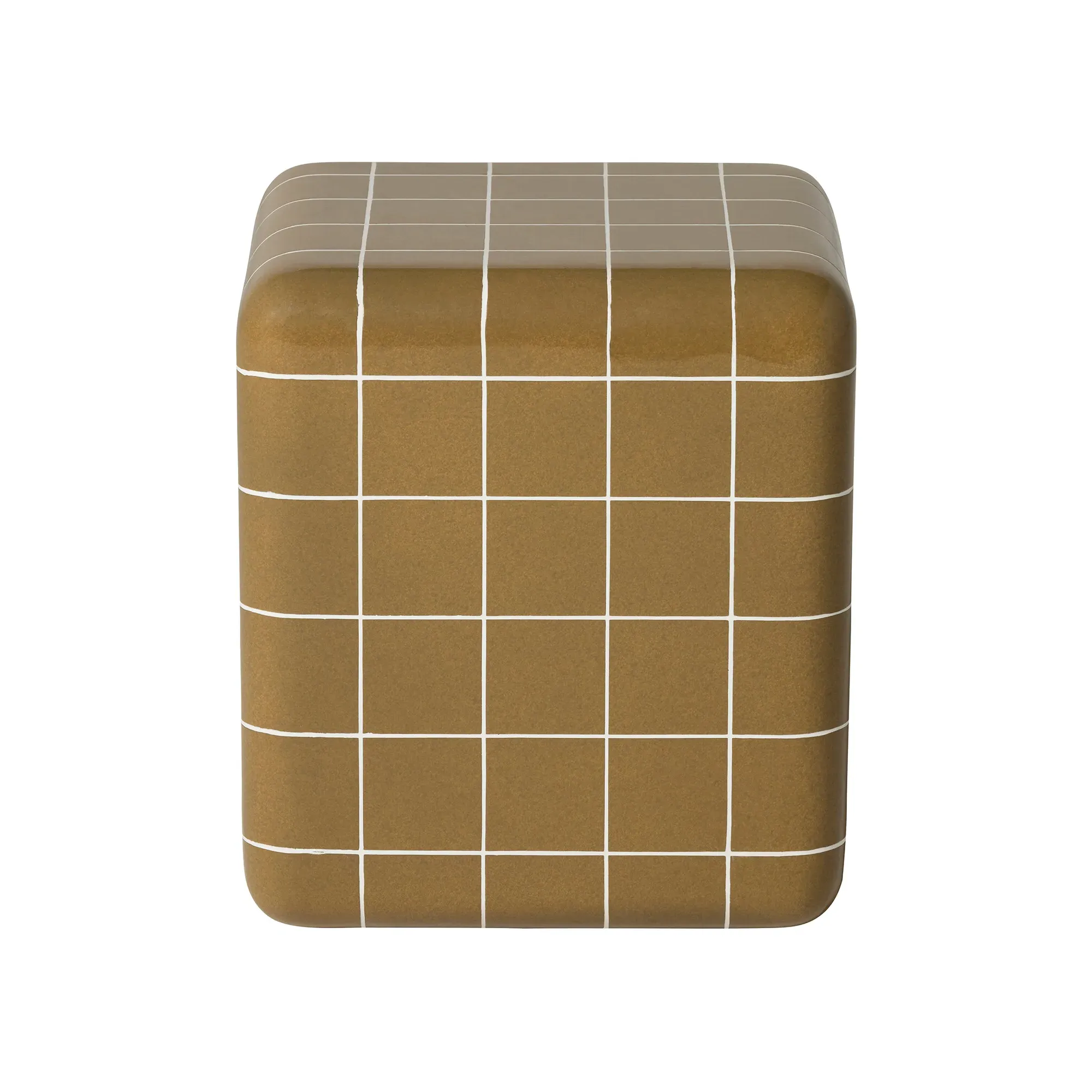 Rico Tiled Side Table - Green