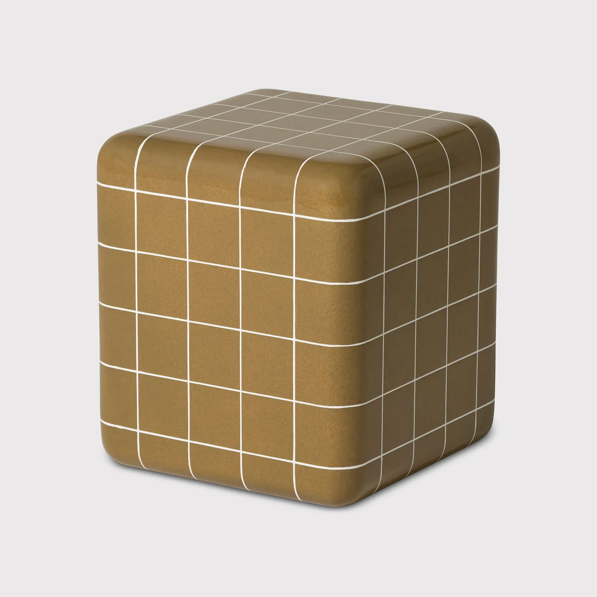 Rico Tiled Side Table - Green image