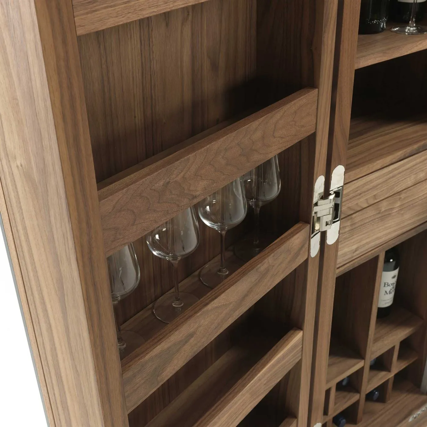 RIVA Cambusa Wine Storage Unit - Brown, Walnut