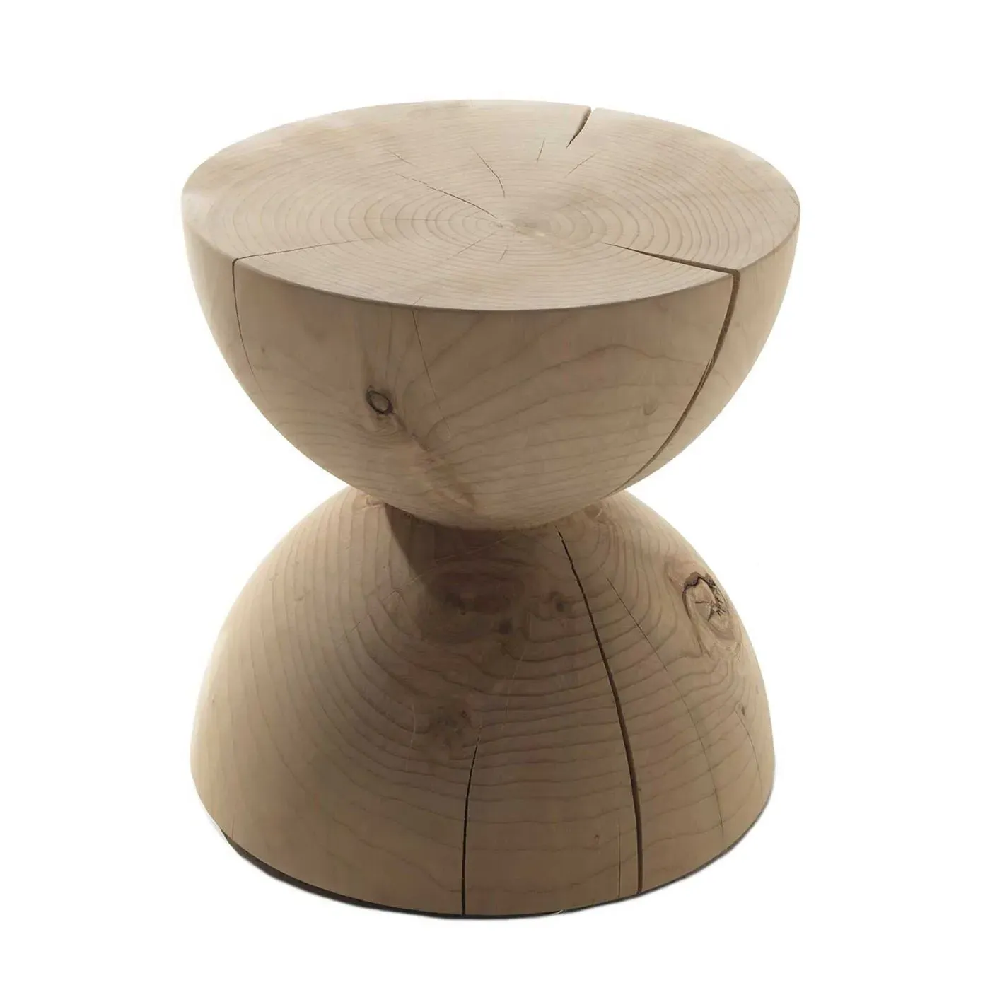 RIVA Clessidra Stool - Brown, Cedar image