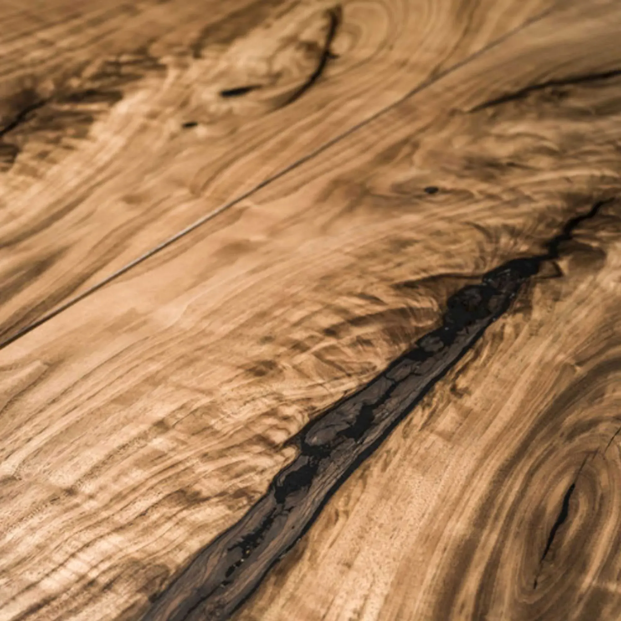 RIVA D.T. Squared Dining Table - Brown, Wood