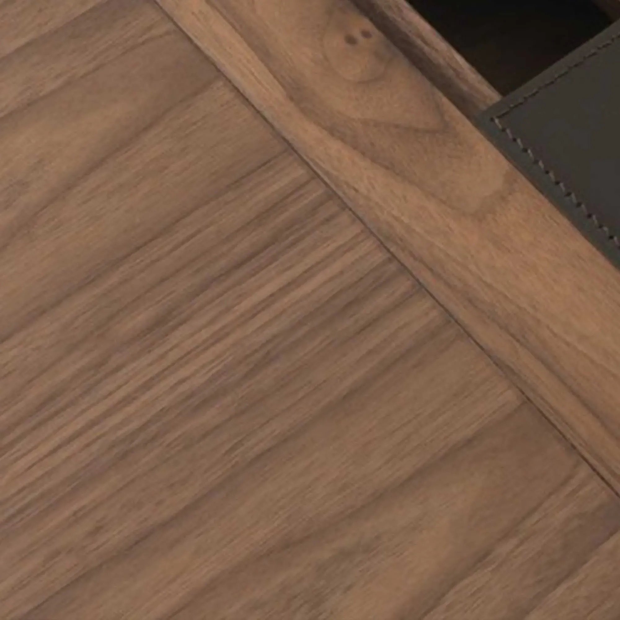 RIVA Elle Ecrit Writing Desk - Brown, Wood