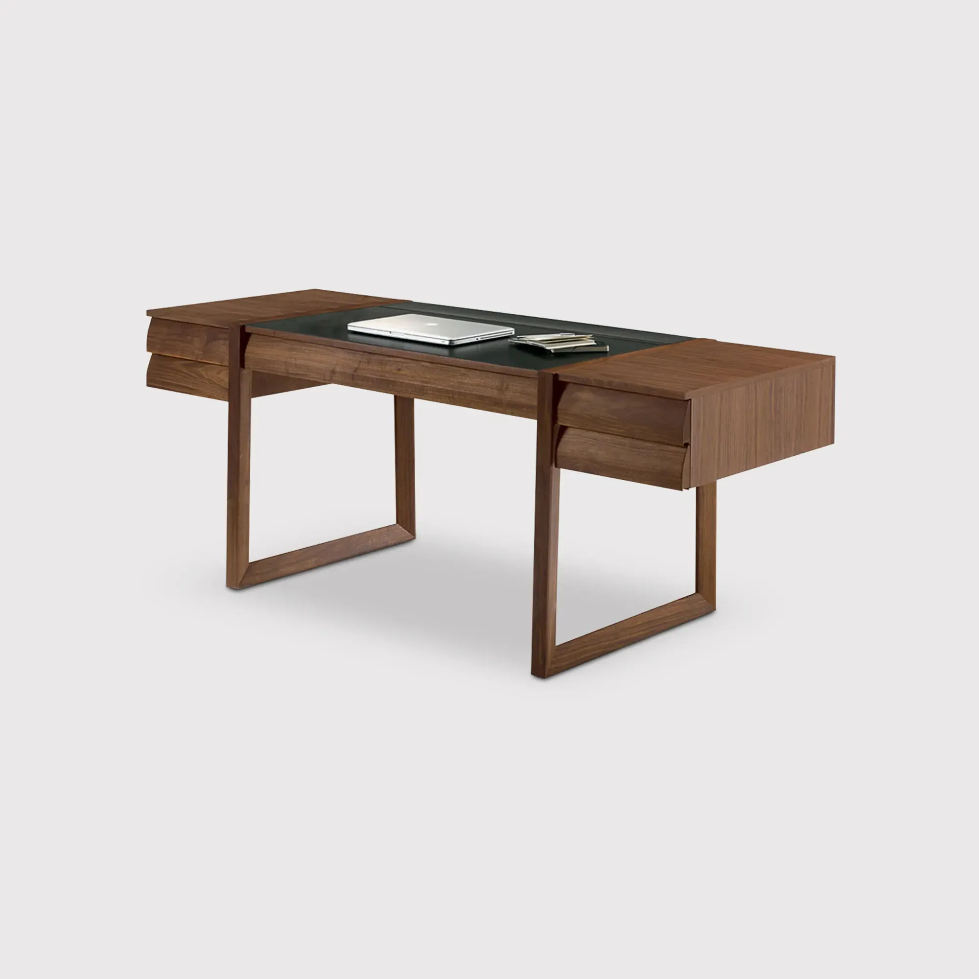 RIVA Elle Ecrit Writing Desk - Brown, Wood