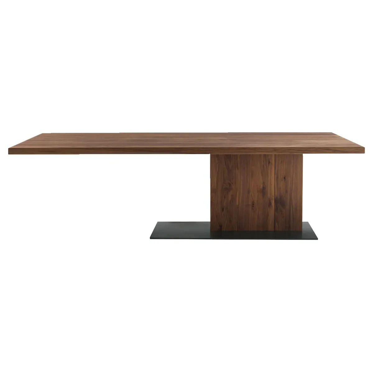 RIVA Liam Wood Dining Table - Brown, Walnut