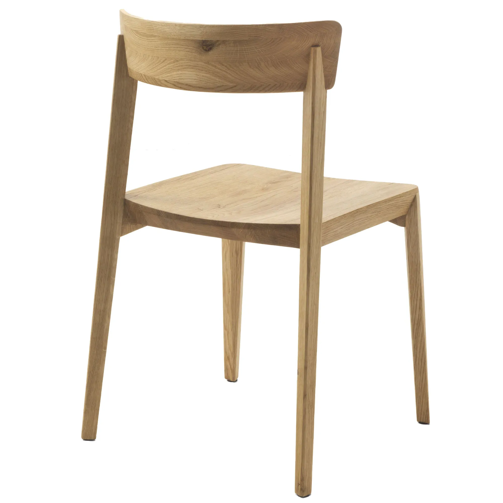RIVA Mia Wood Dining Chair - Neutral, Oak