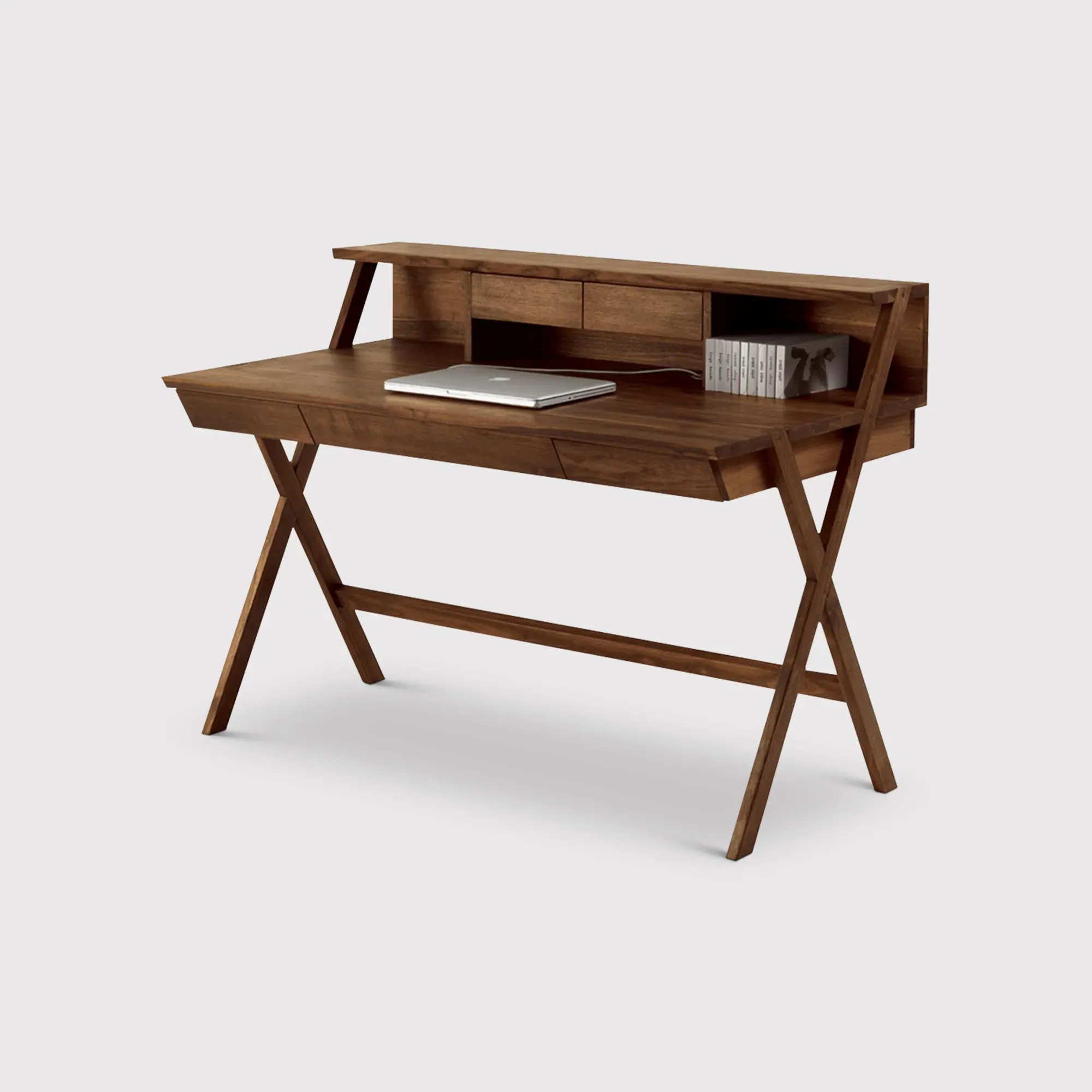 RIVA Navarra Writing Desk - Brown, Wood image