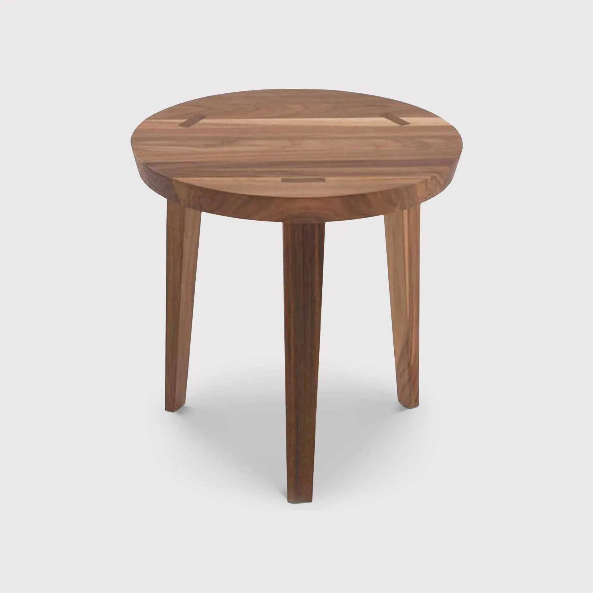 RIVA Tao Round Coffee Table 40cm - Brown, Walnut image