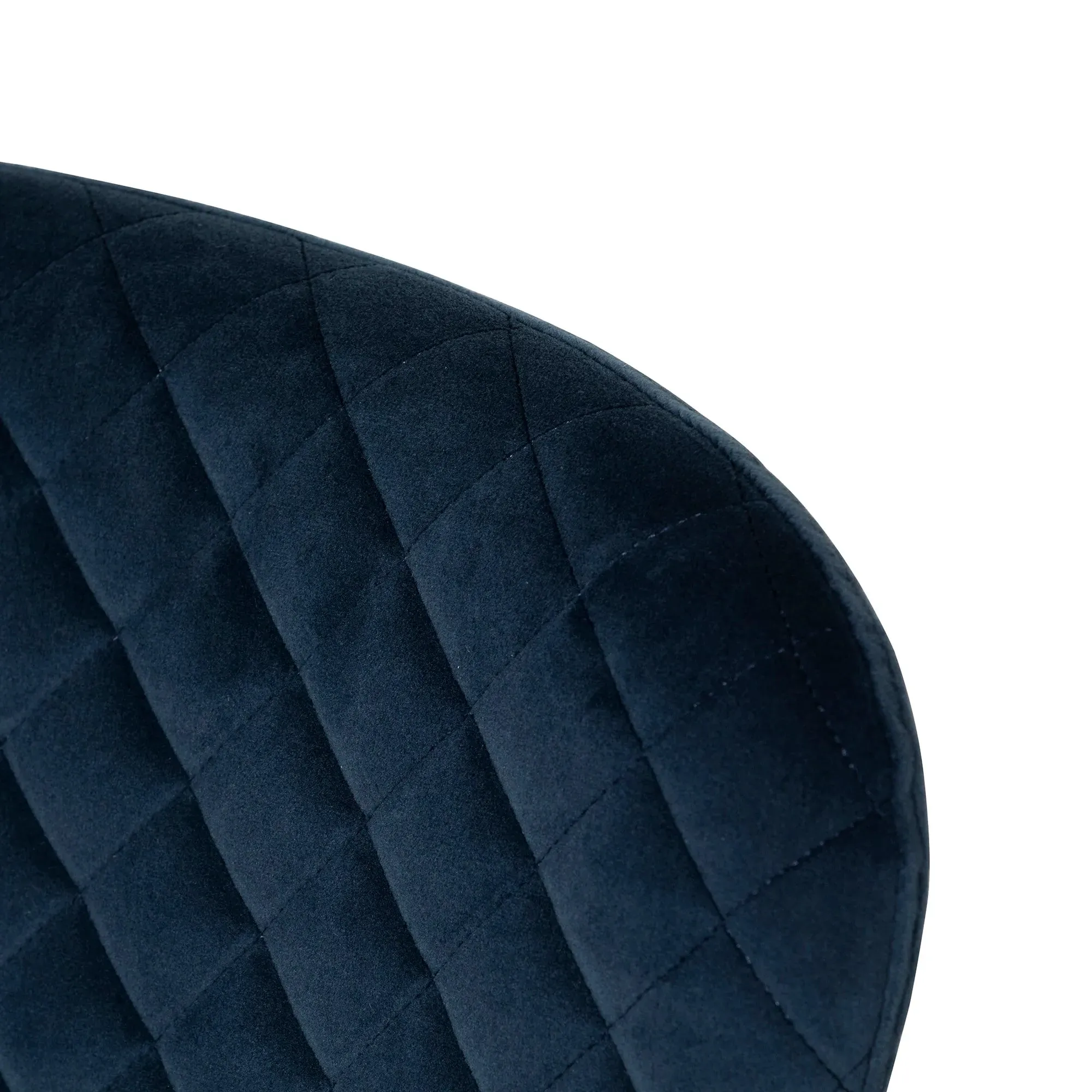 Rivington Dining Chair - Blue, Velvet