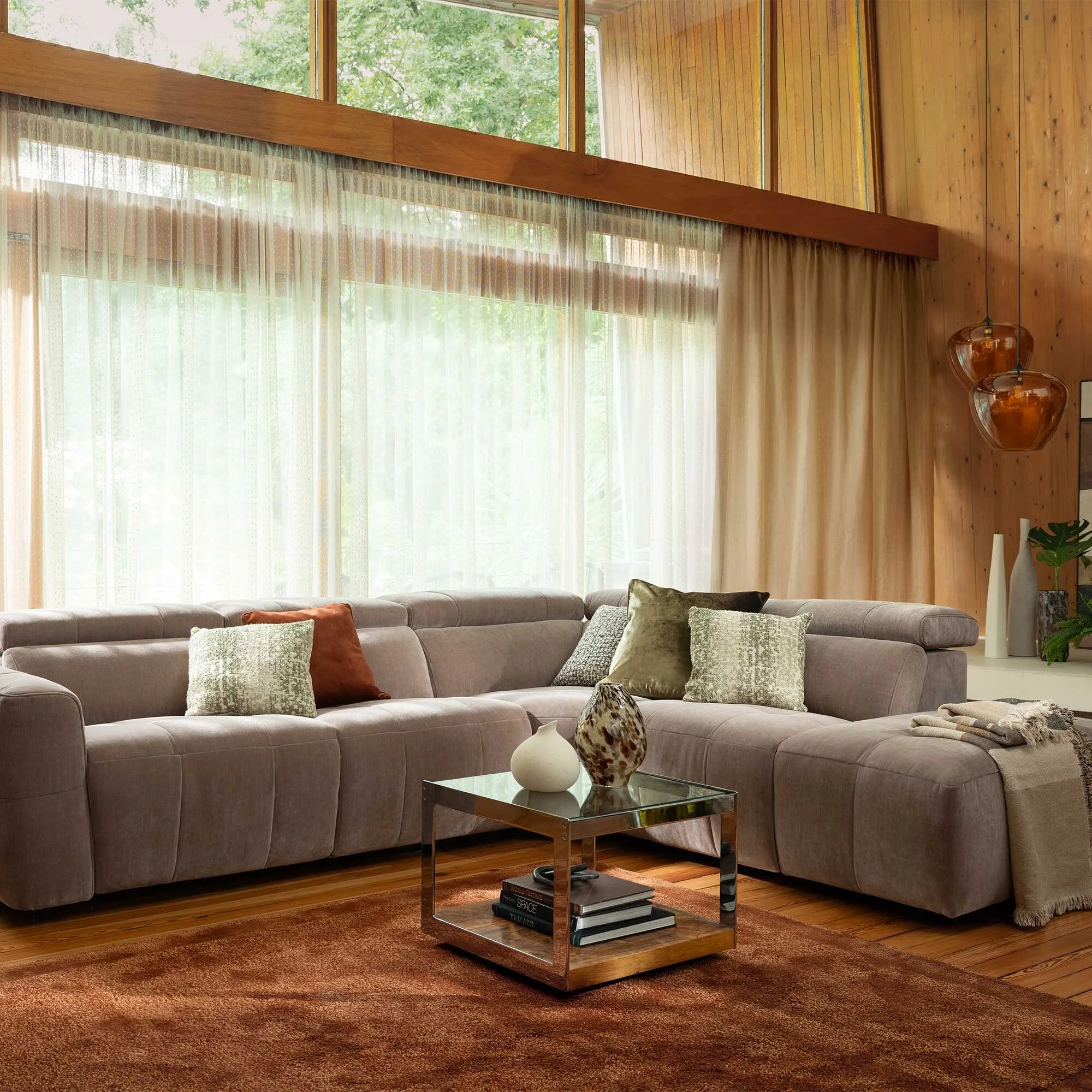 Rochester RHF Corner Sofa - Neutral