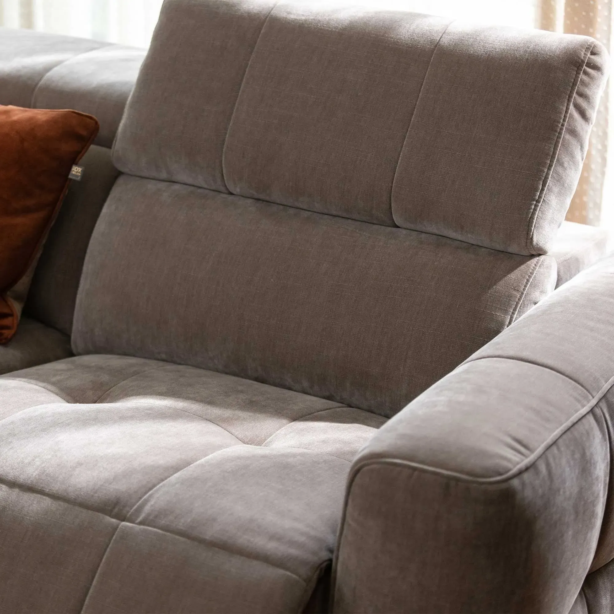 Rochester RHF Corner Sofa - Neutral