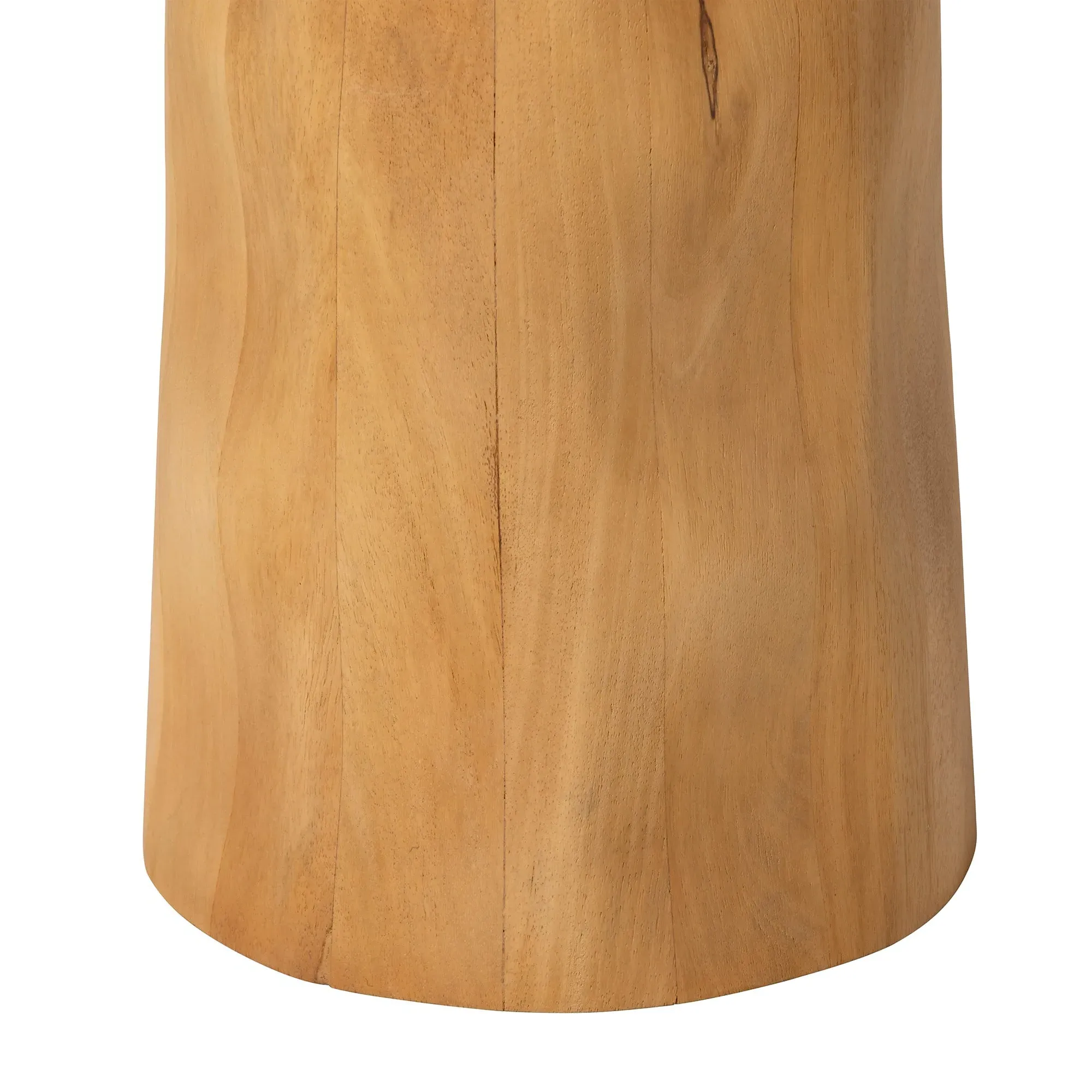 Rodin Round Side Table - Neutral, Mango Wood