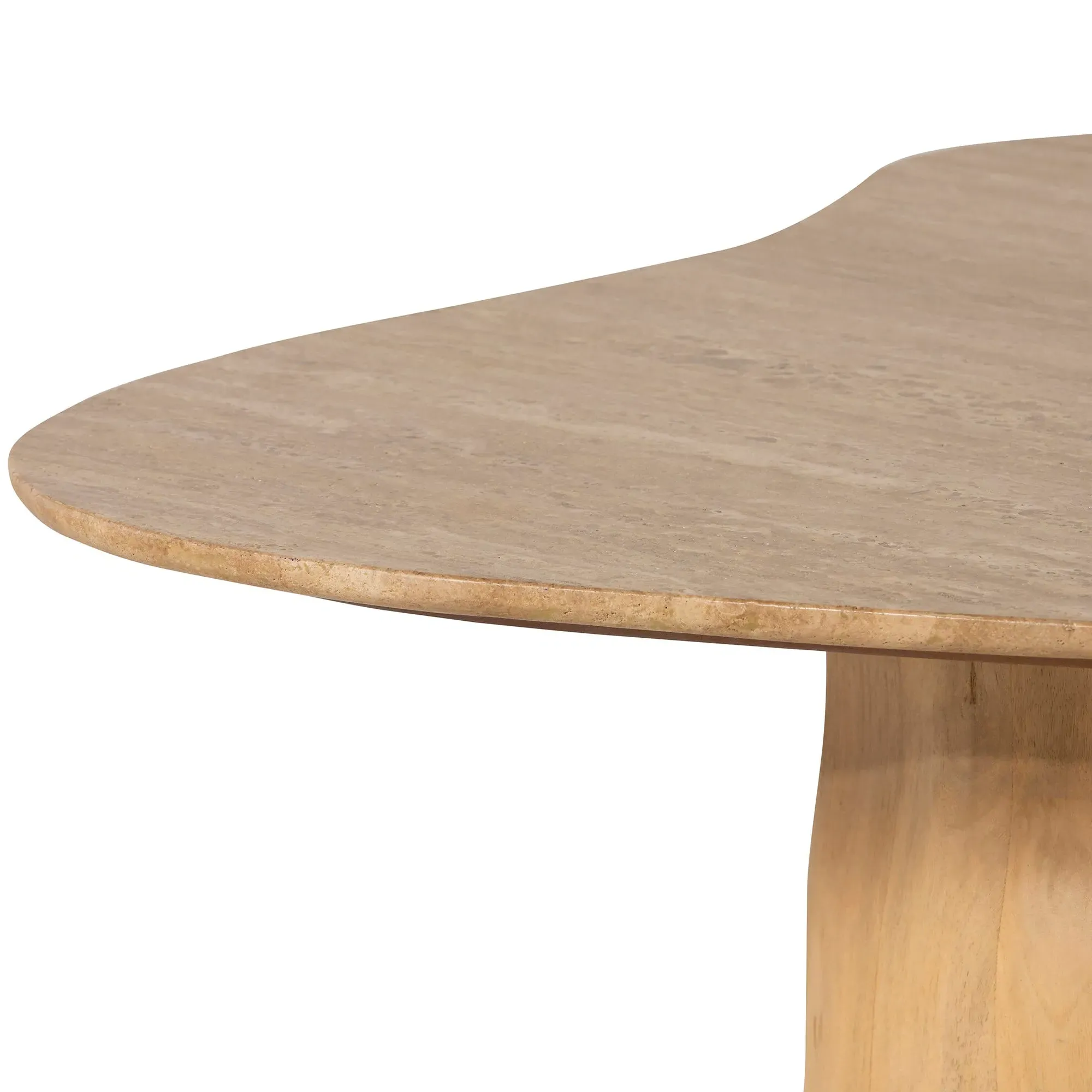 Rodin Round Side Table - Neutral, Mango Wood