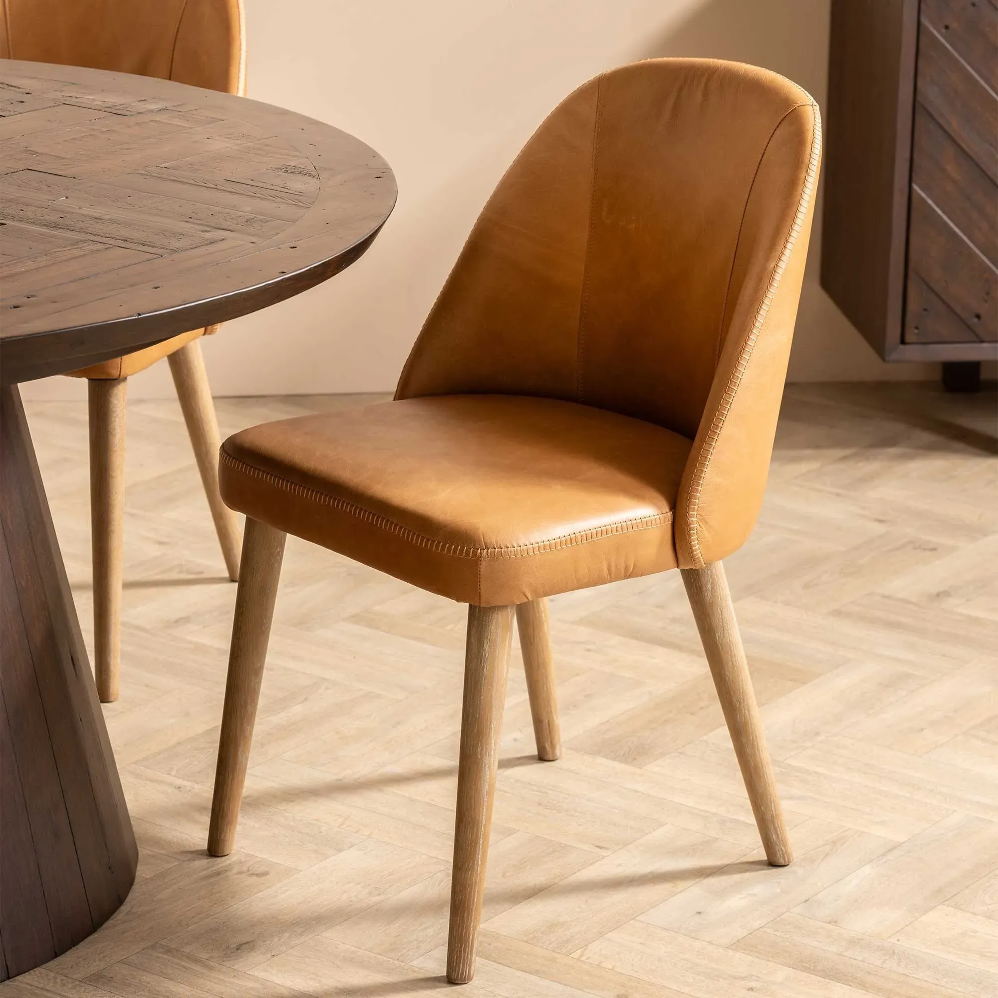 Rogan Dining Chair - Leather