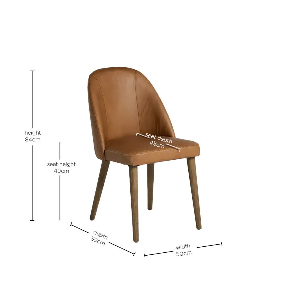 Rogan Dining Chair - Leather