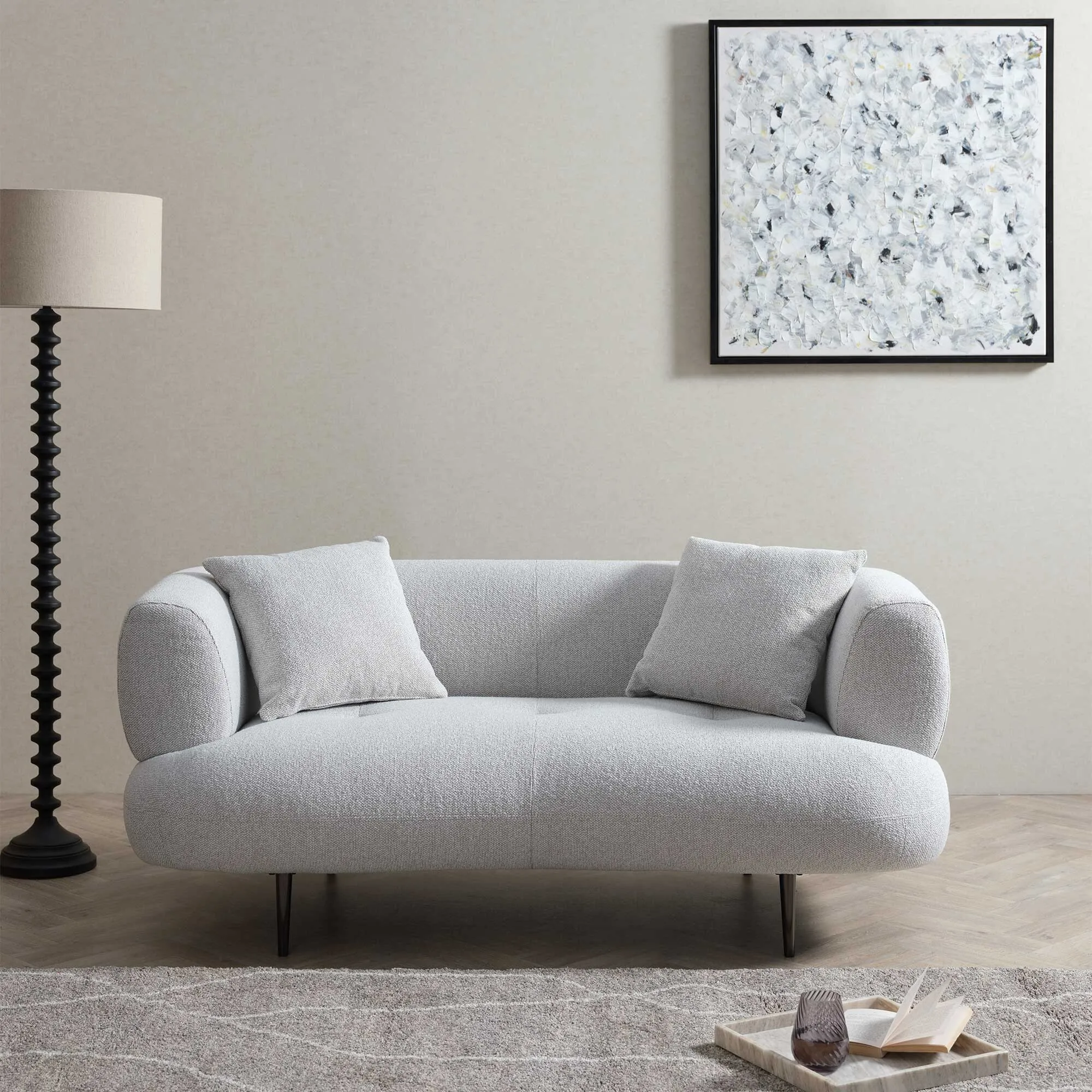 Romolo Loveseat Sofa - Fabric