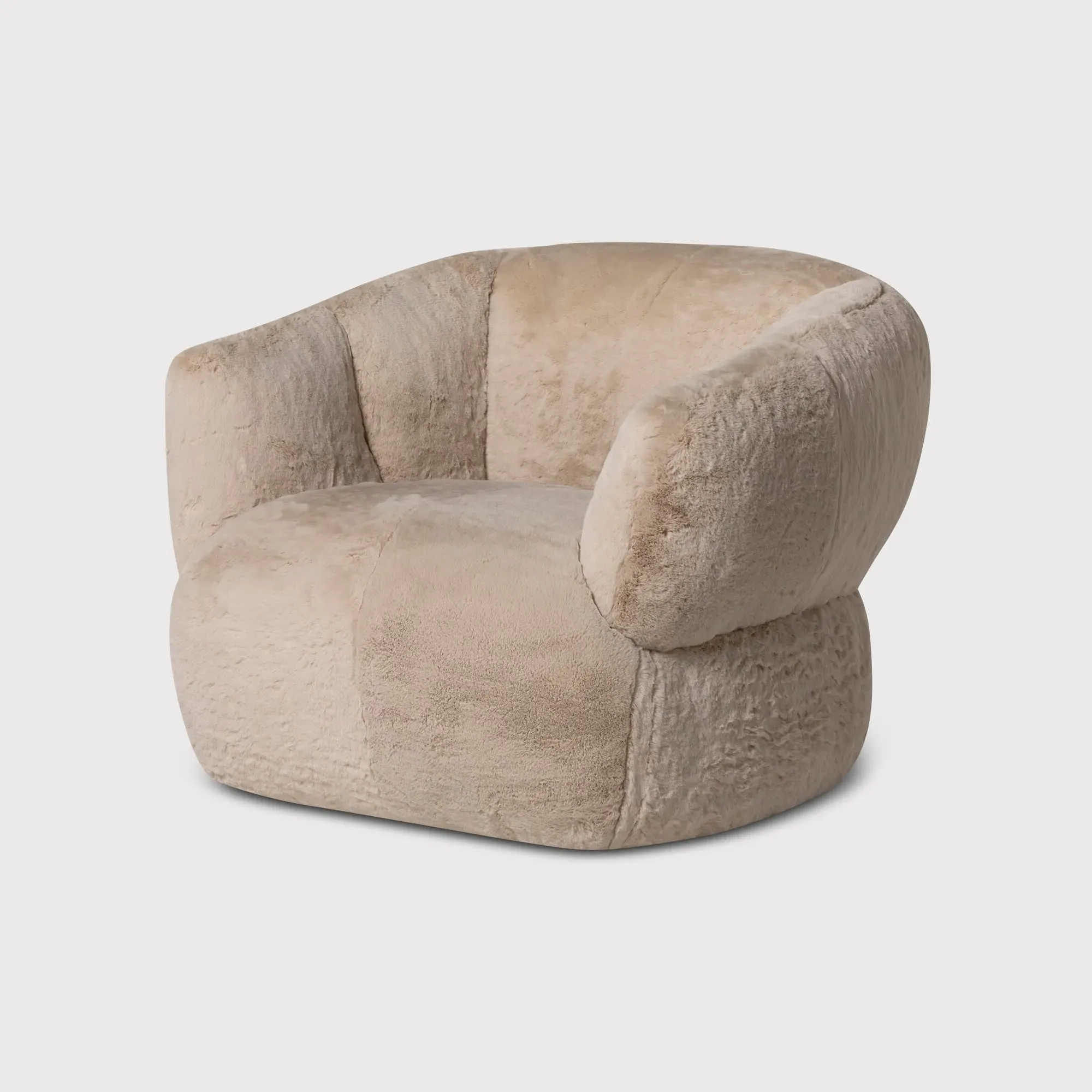 Rosalie Swivel Armchair - Neutral image