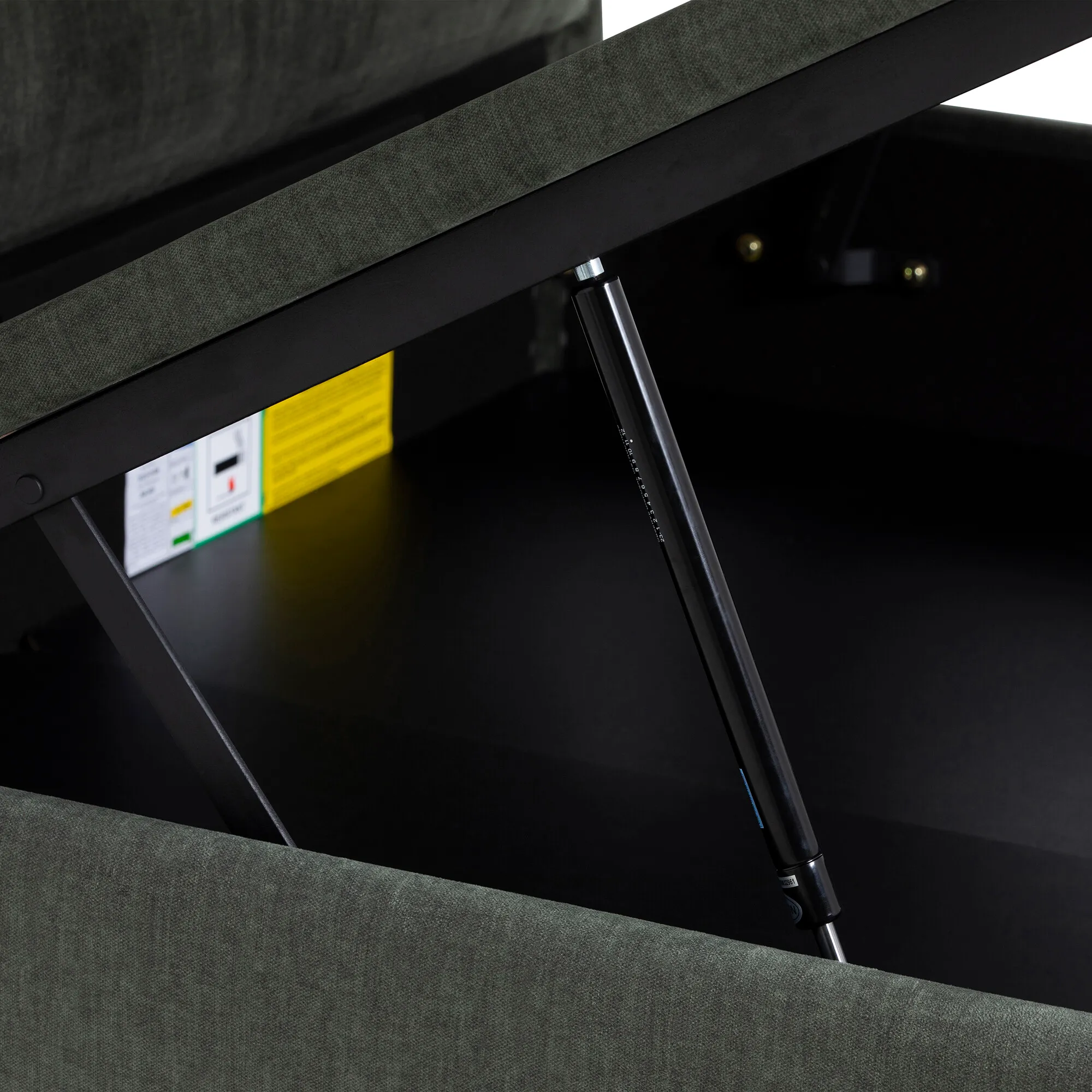 Rothbury King Size Bed Frame with Headboard - Green