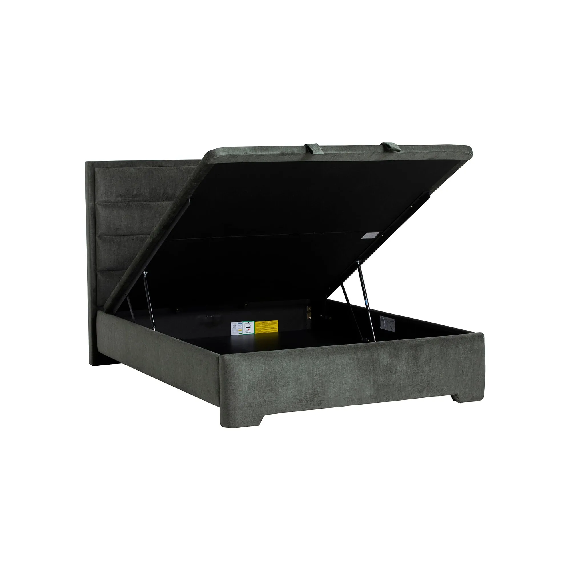 Rothbury Super King Ottoman Bed - Green