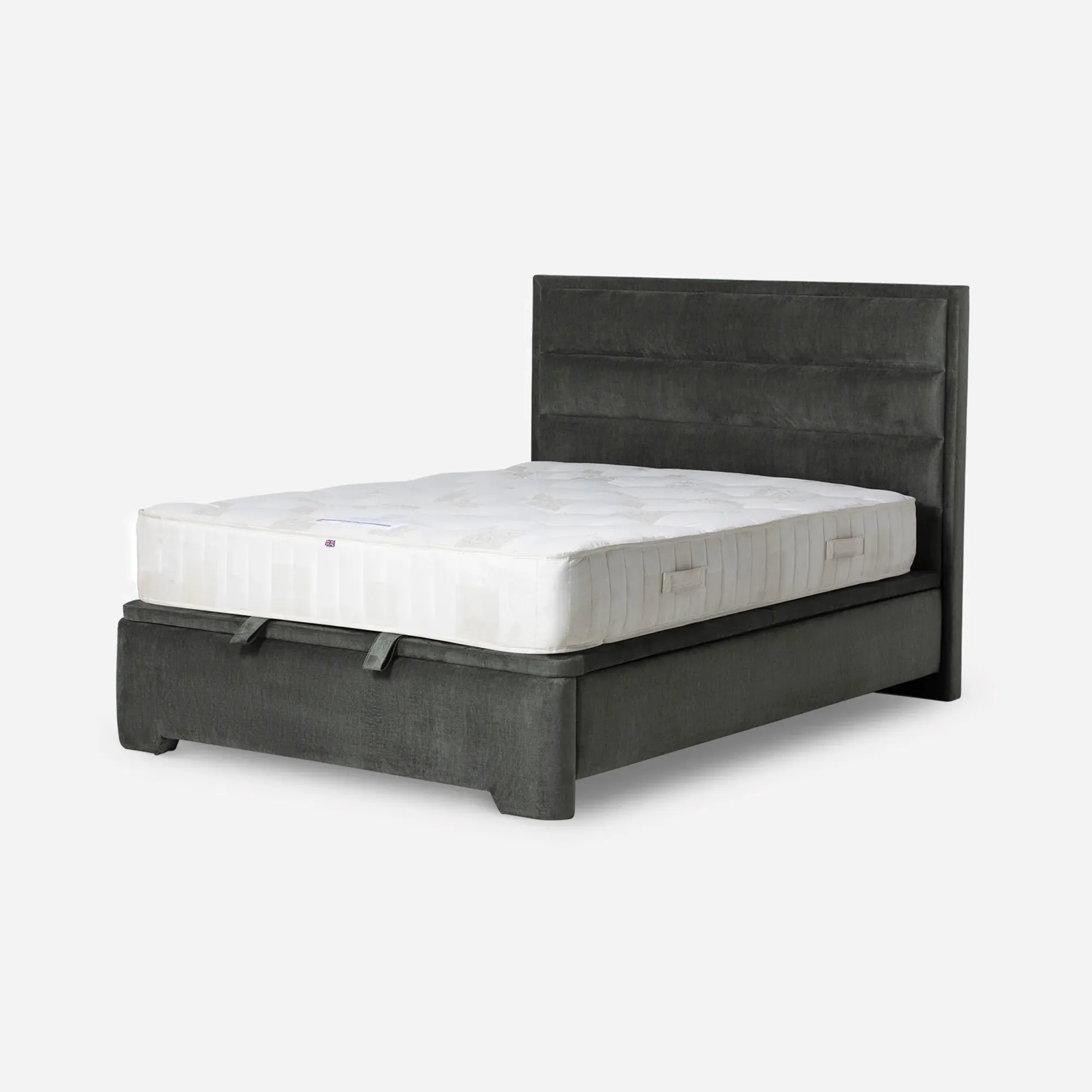 Rothbury Super King Ottoman Bed - Green image