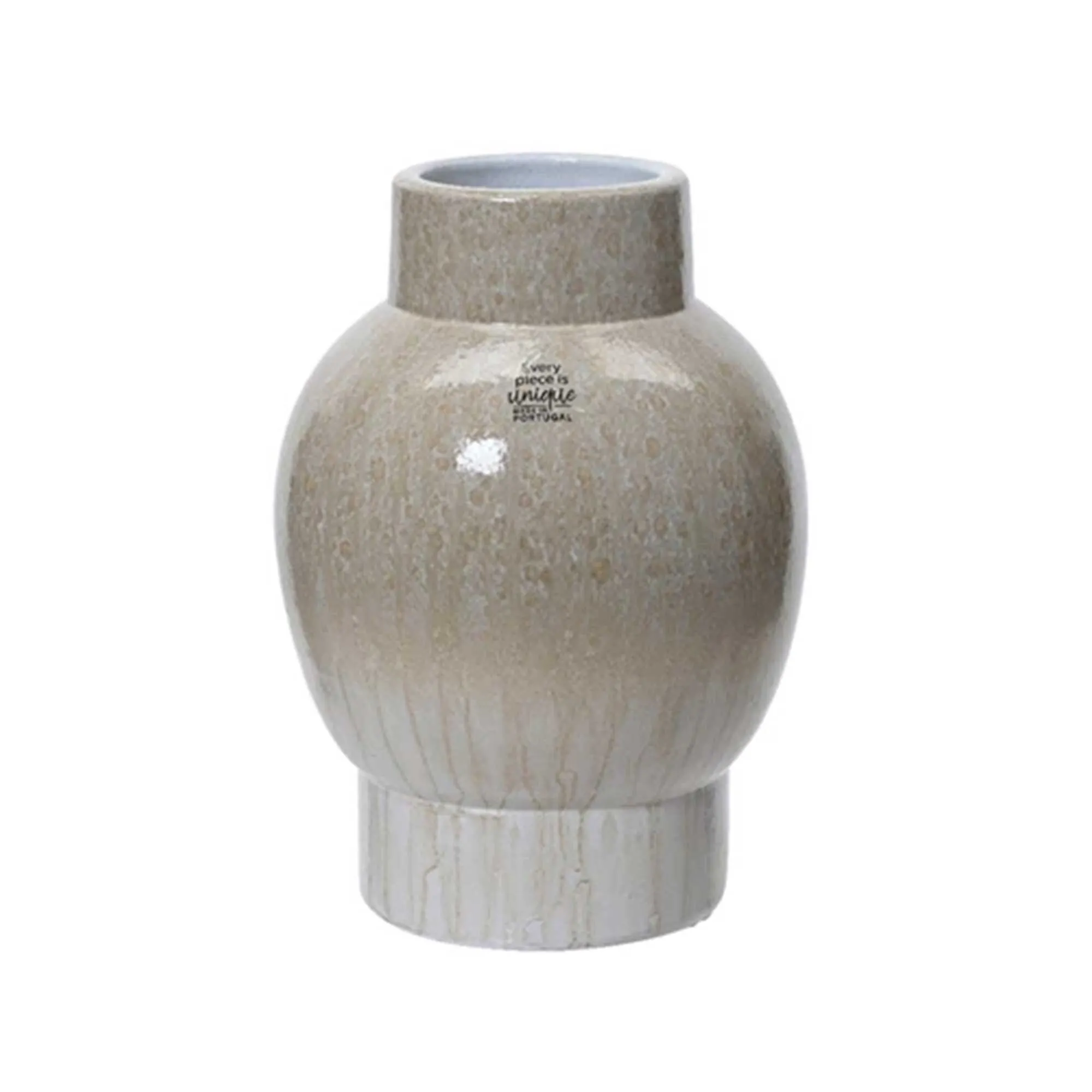 Rounded Vase - Beige, Terracotta image