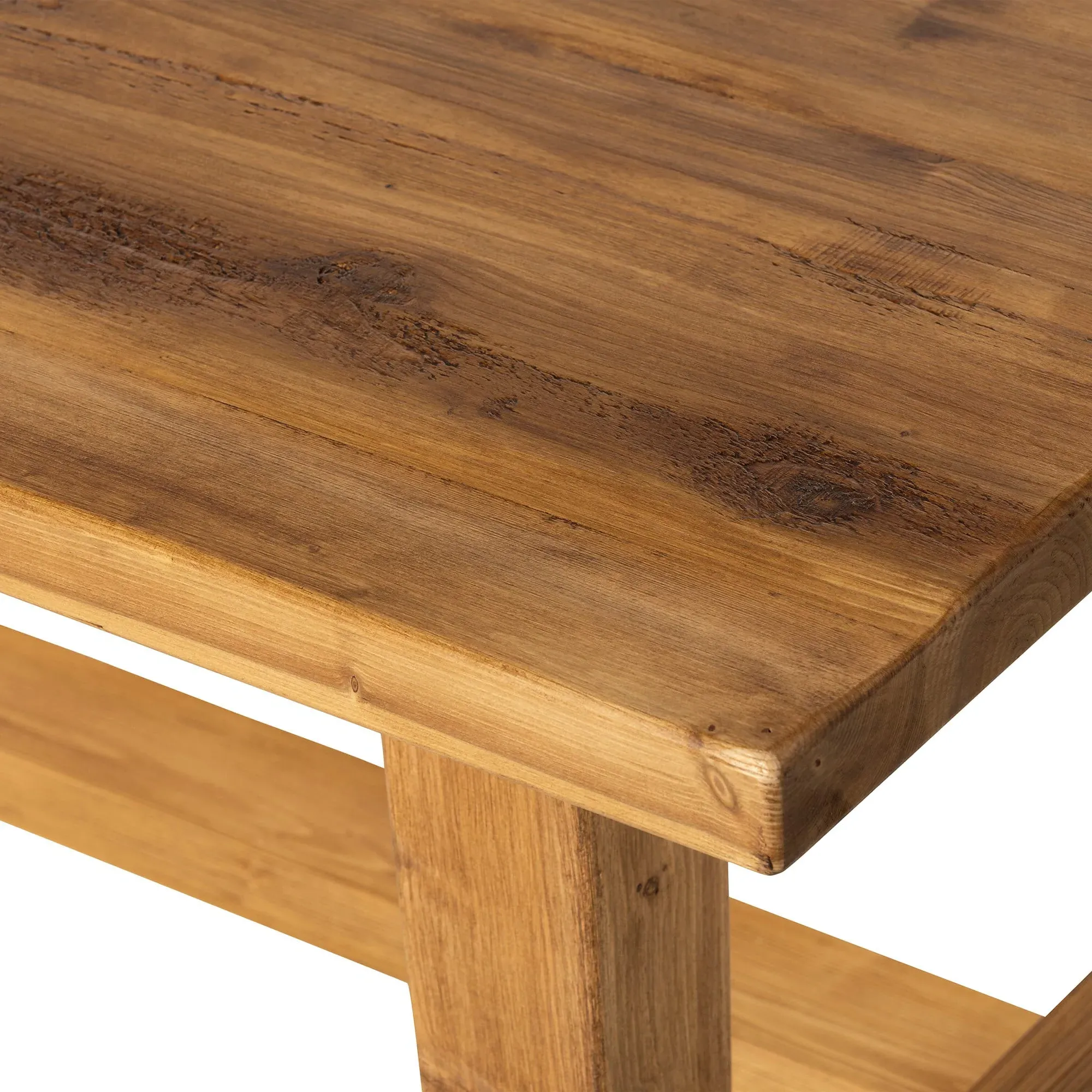 Rufford Dining Table - Brown, Wood