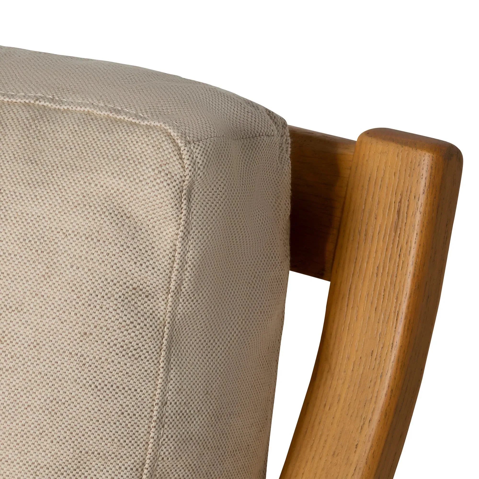 Runa Armchair - Neutral, Fabric