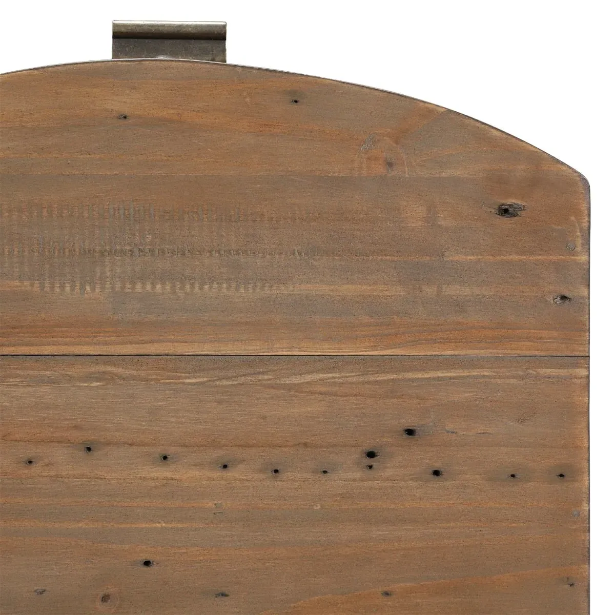 Rye 3 Drawer Bow Front Bedside Table - Neutral, Wood