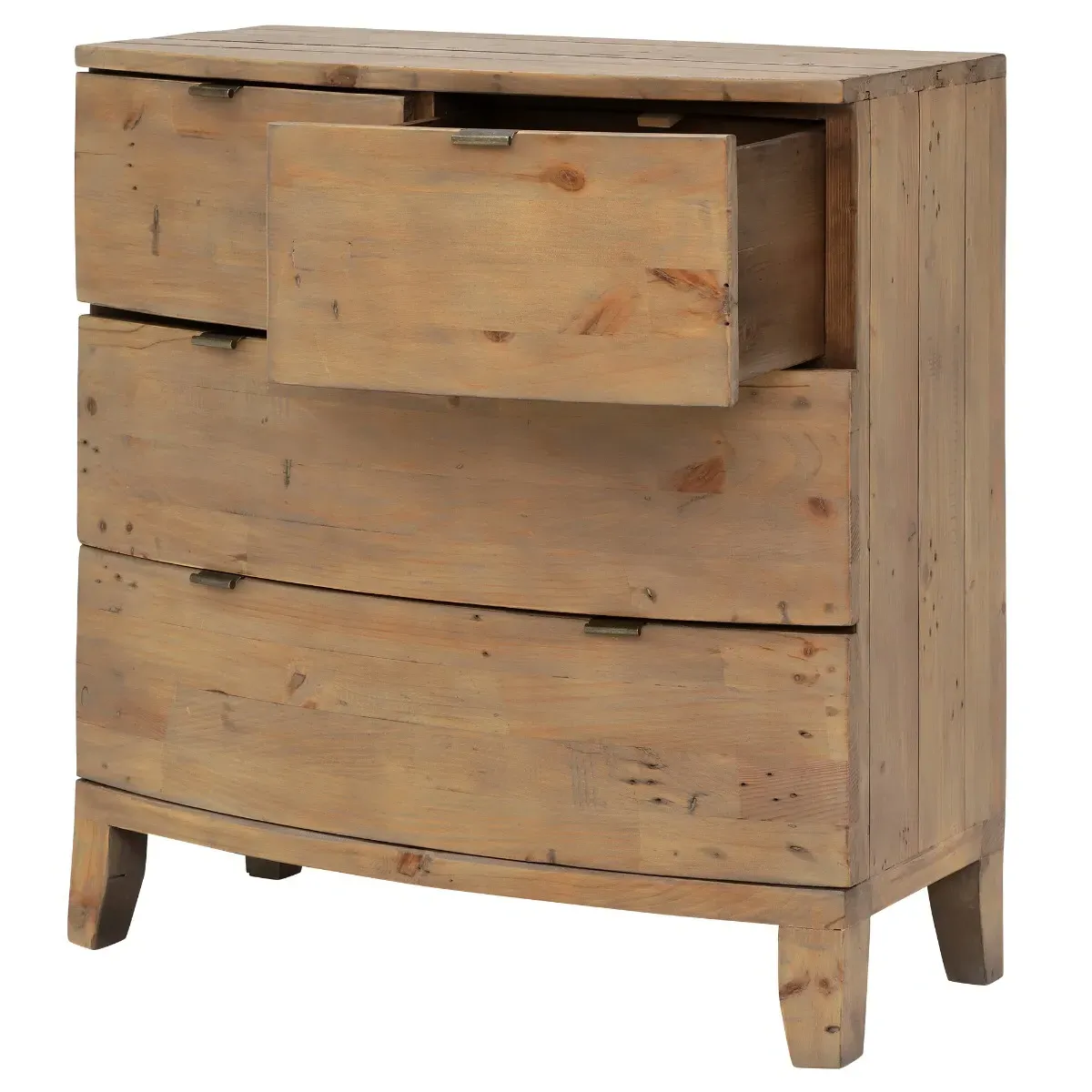 Rye 4 Drawer Chest - Brown, Reclaimed Wood