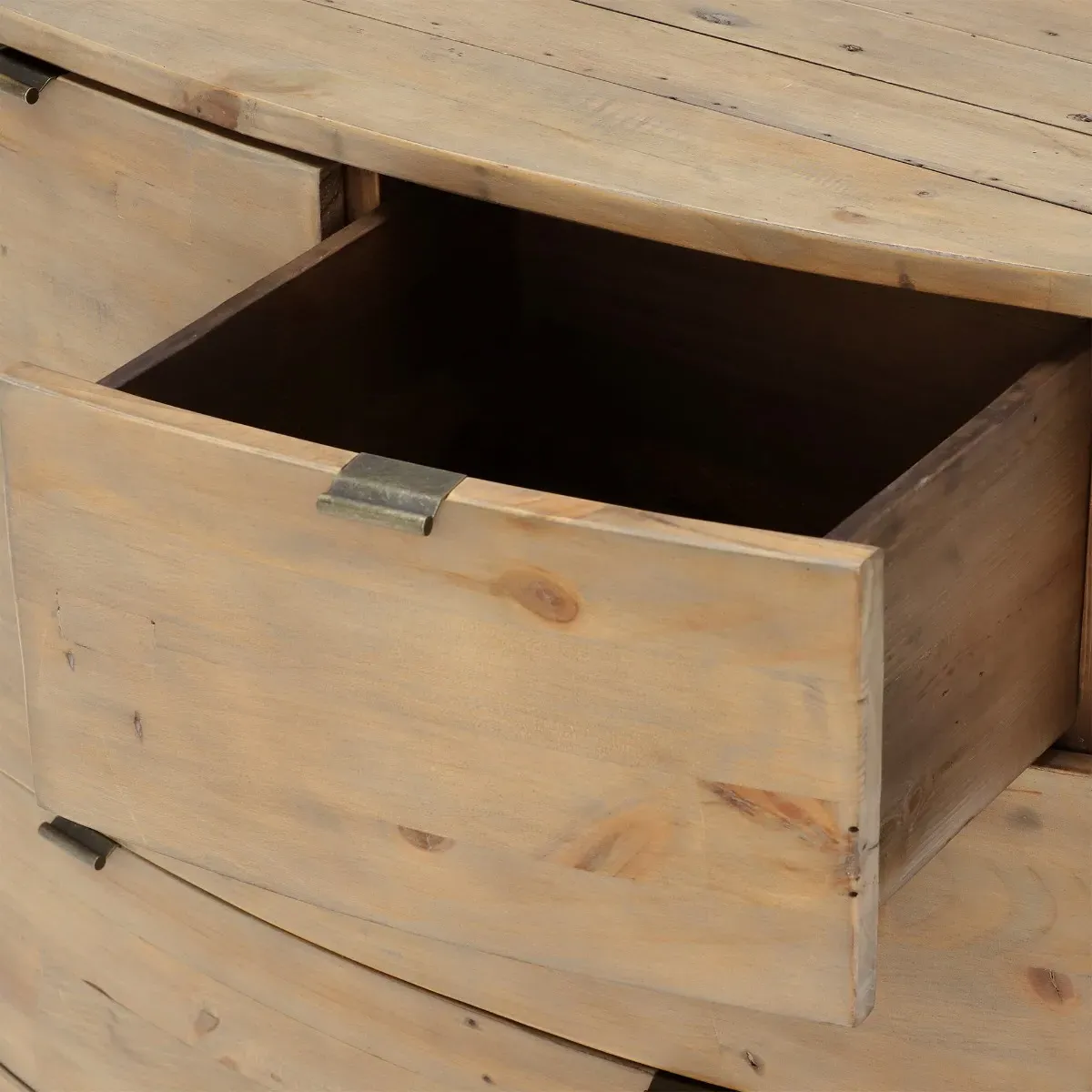 Rye 4 Drawer Chest - Brown, Reclaimed Wood