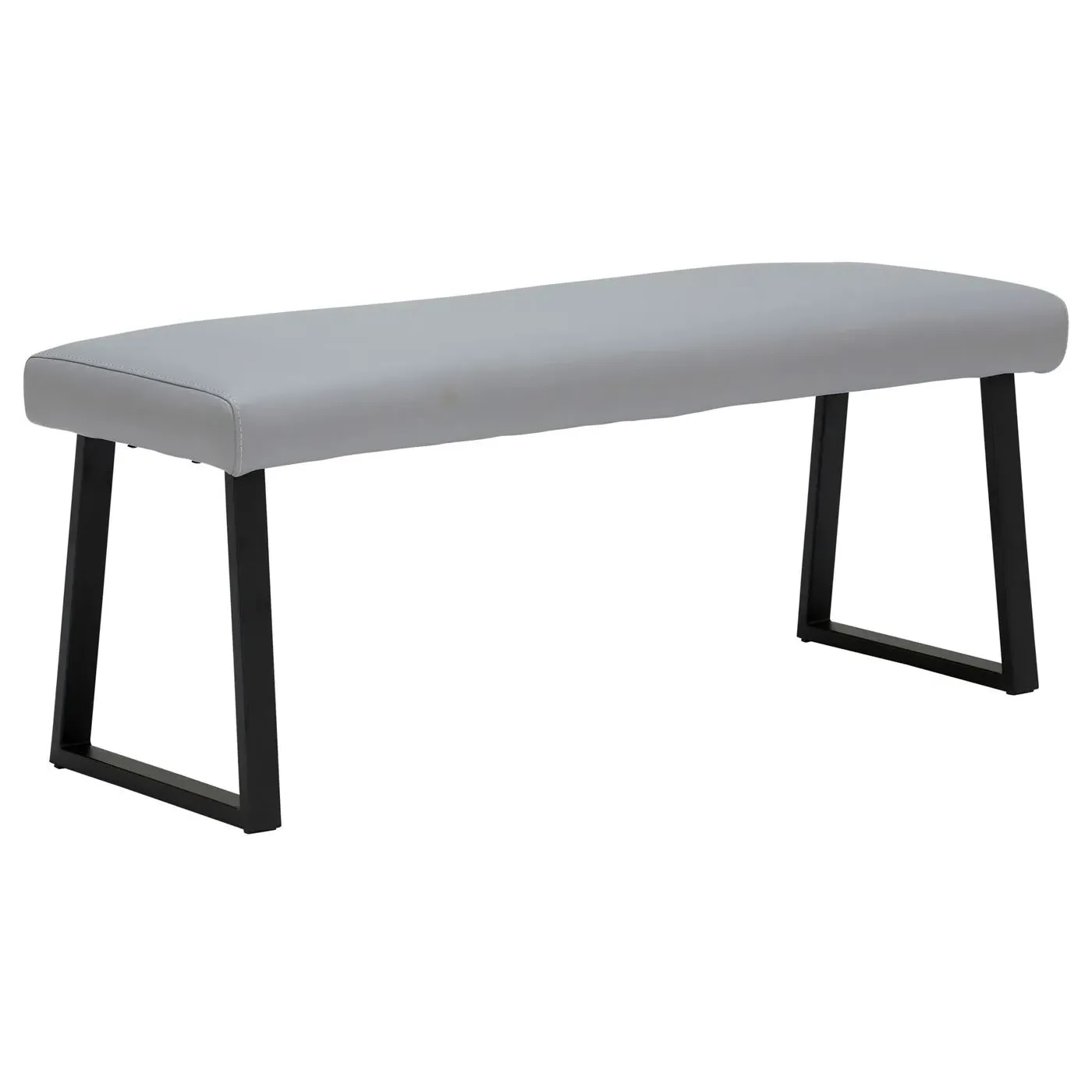 Ryker Low Bench - Grey, Steel