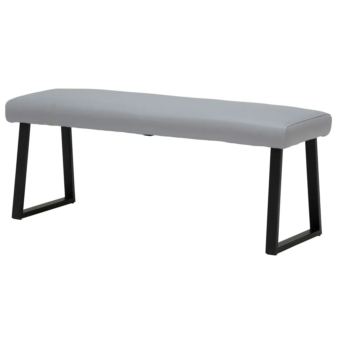 Ryker Low Bench - Grey, Steel