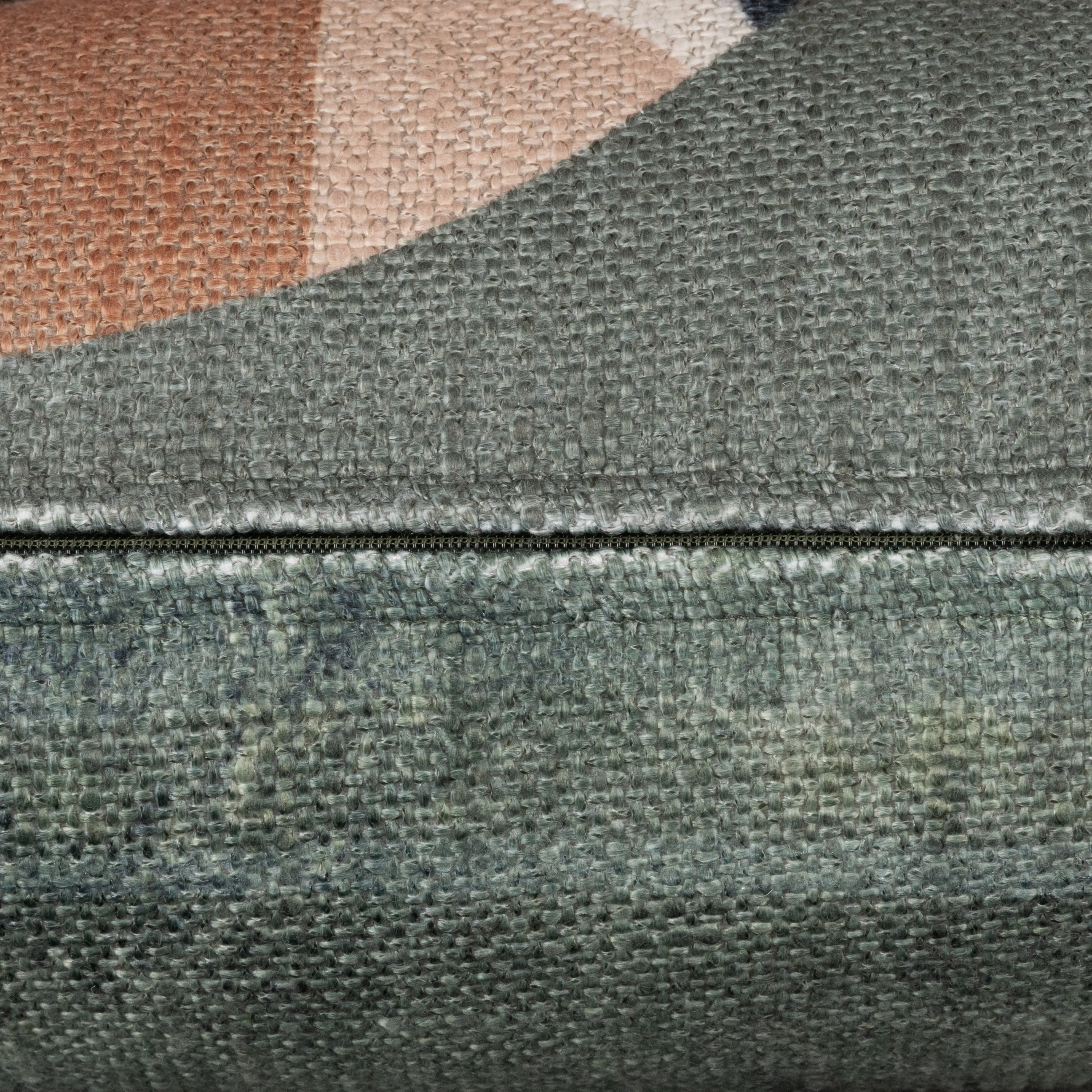 Sage Arch Square Cushion - Green