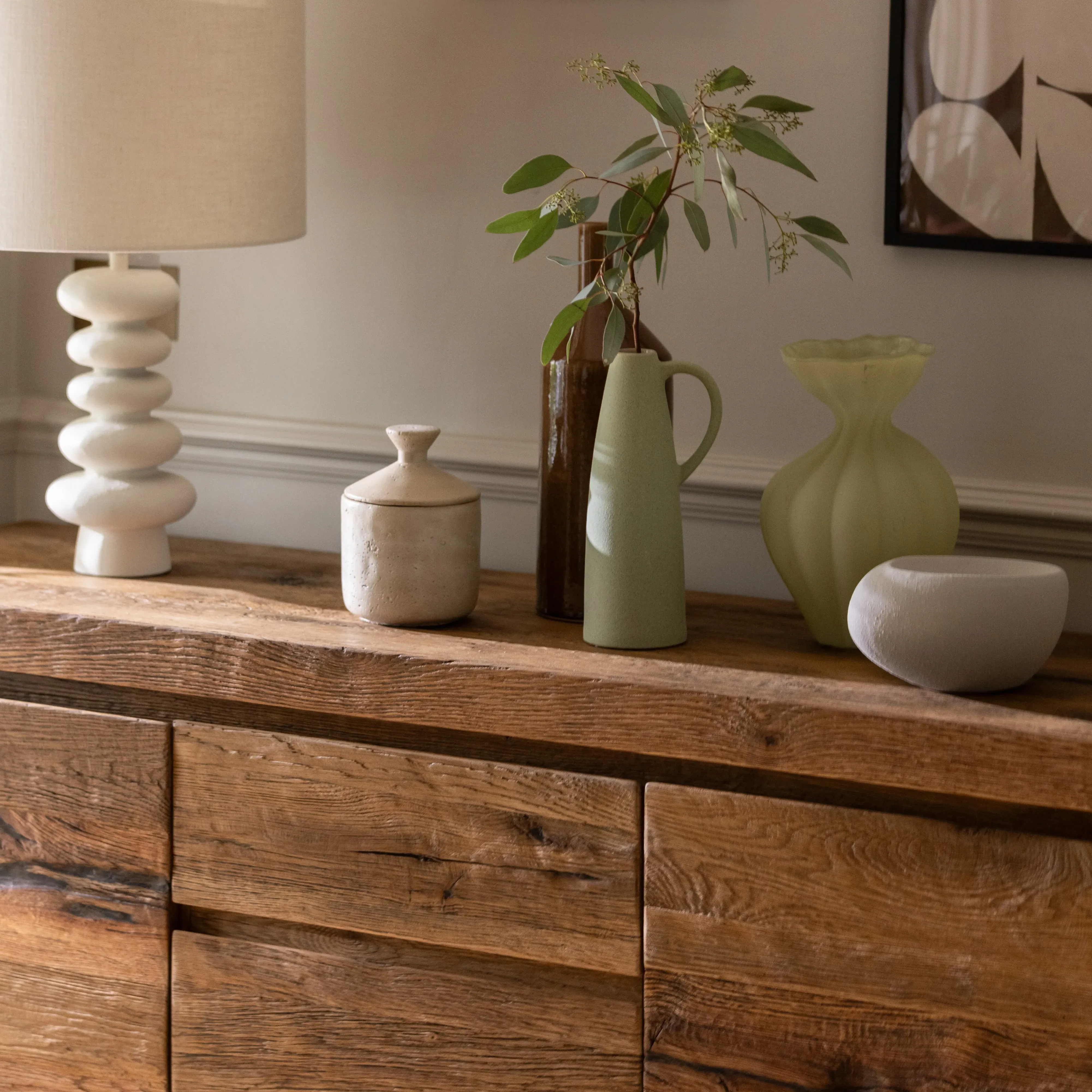 Sage Ceramic Jug - Green